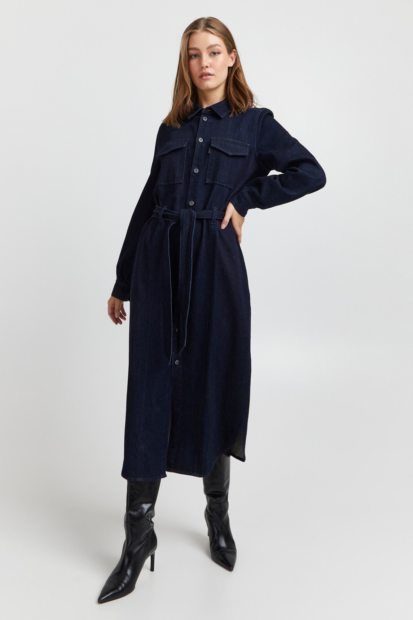 Thumbnail - PULZ Jeans Blusenkleid Rosia