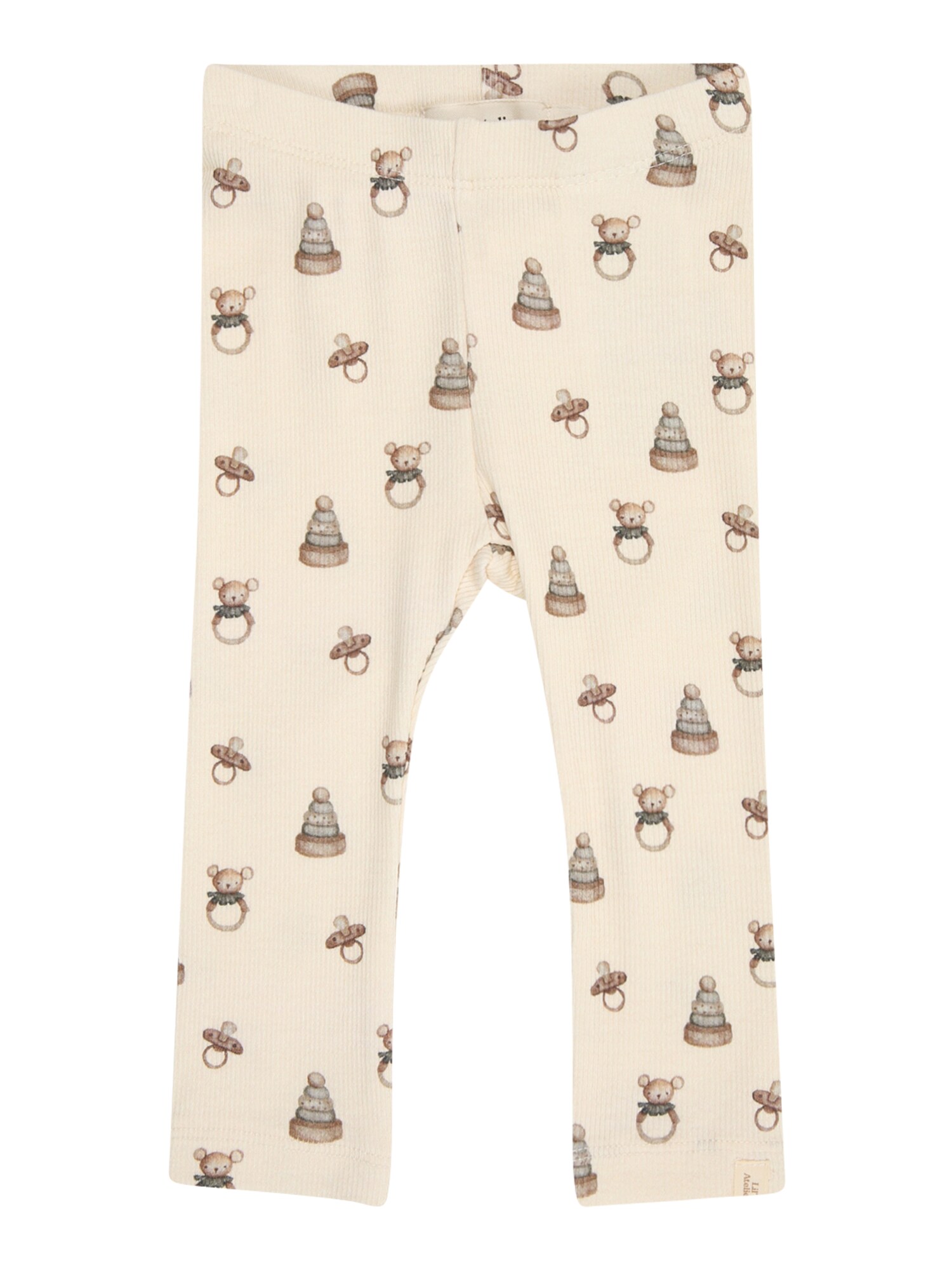 LilAtelier Leggings NBNGAVO  nisipiu / maro