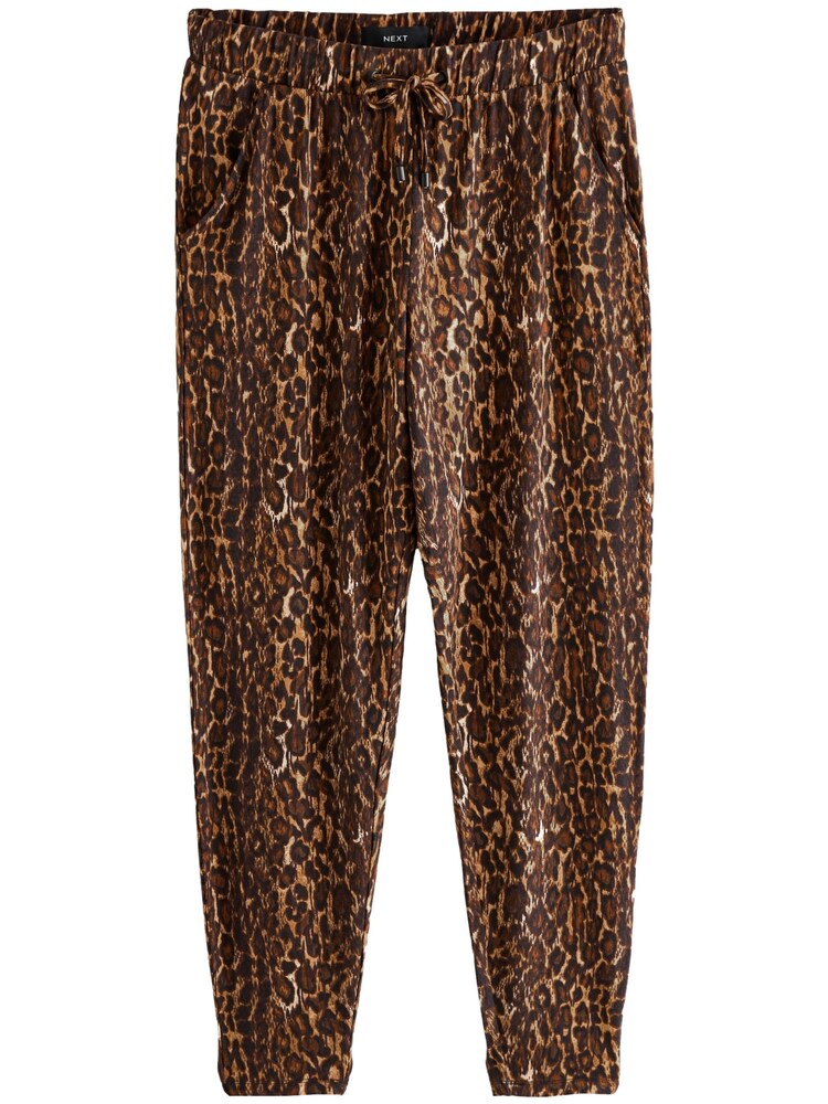 Next Hose Damen Größe 36 hellbraun / dunkelbraun