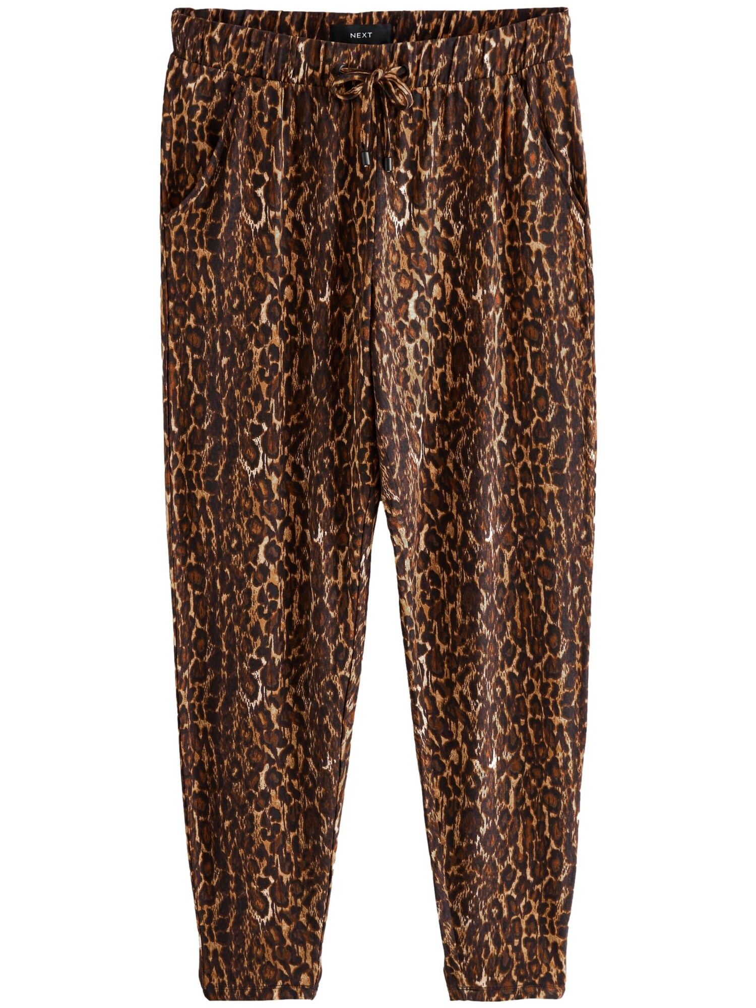 Next Pantaloni  bej deschis / maro / maro coniac
