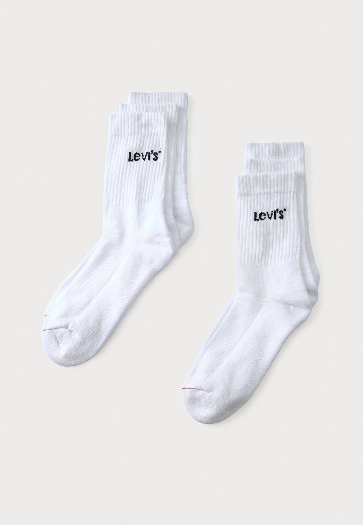 LEVI'S ® Čarape crna / bijela