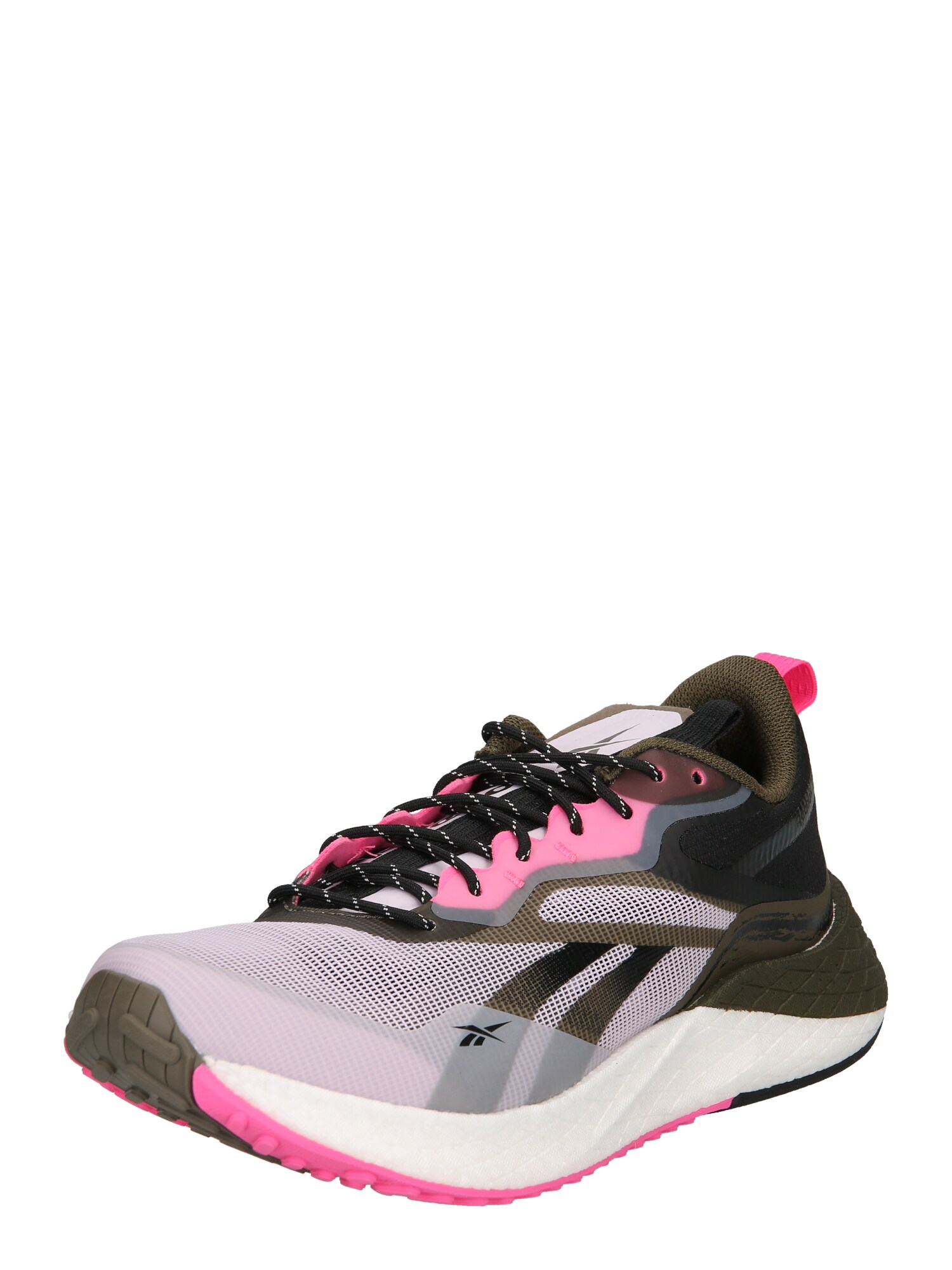 Reebok Sport Bėgimo batai 'Floatride Energy 3 Adventure' pastelinė violetinė / neoninė rožinė / juoda / rusvai žalia / balta