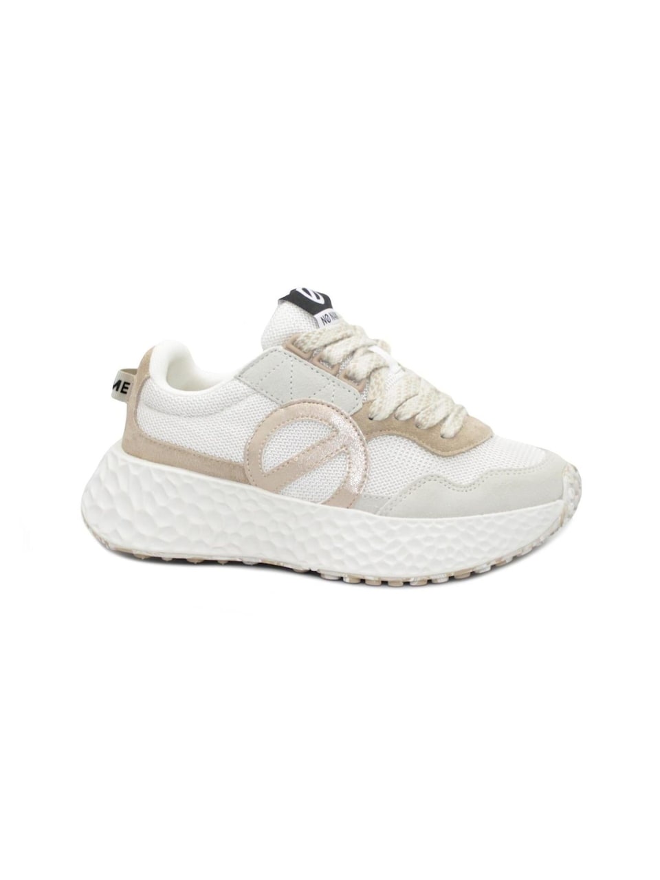Låg sneaker 'NO NAME CARTER JOGGER dove nude scarpe sneakers donna lacci'