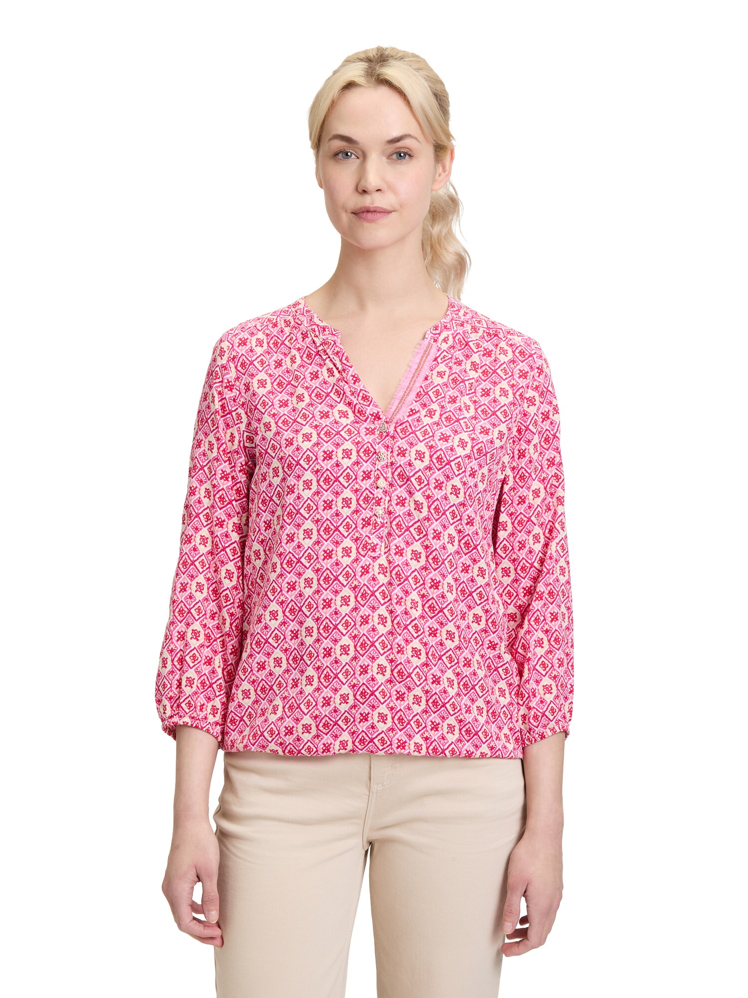 Thumbnail - Cartoon Casual-Bluse mit Muster