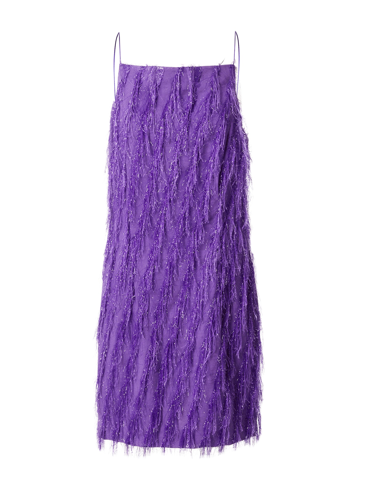 Just Cavalli Kokteilinė suknelė tamsiai violetinė