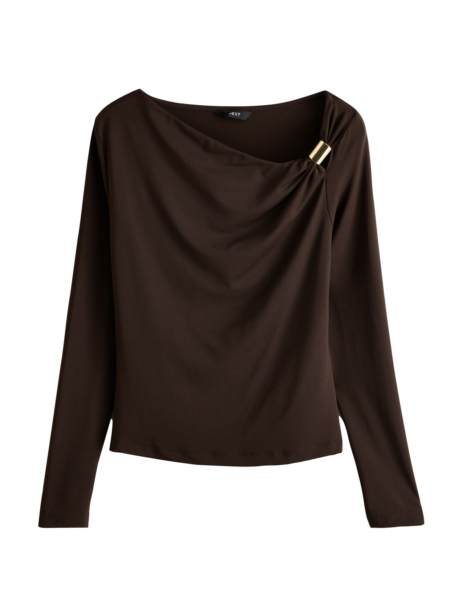 Next Tricou  ciocolatiu