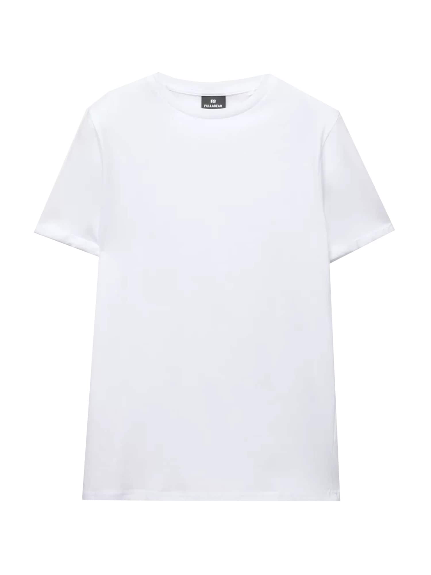 Pull&Bear Tricou  alb