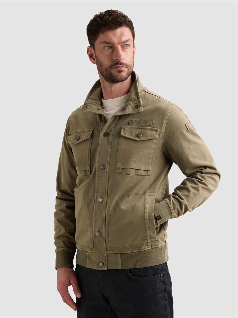 Övergångsjacka 'Cargo sweat jacket'