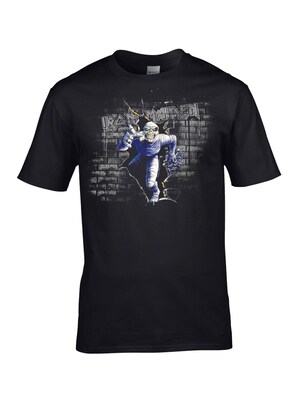 Iron Maiden Camiseta 'Mummy Wall Break'  negro
