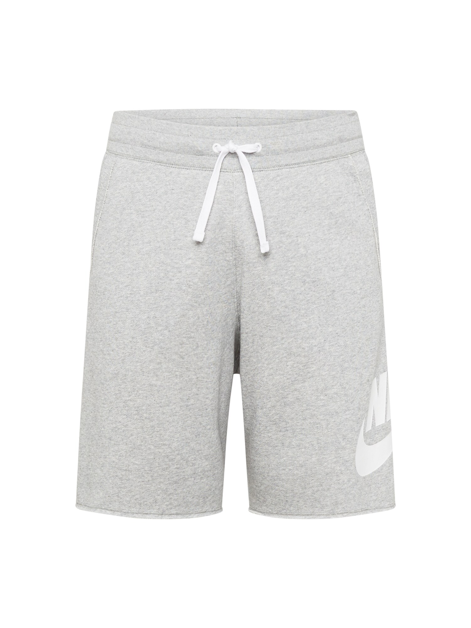 Nike Sportswear Kelnės 'Club Alumni' margai pilka / balta