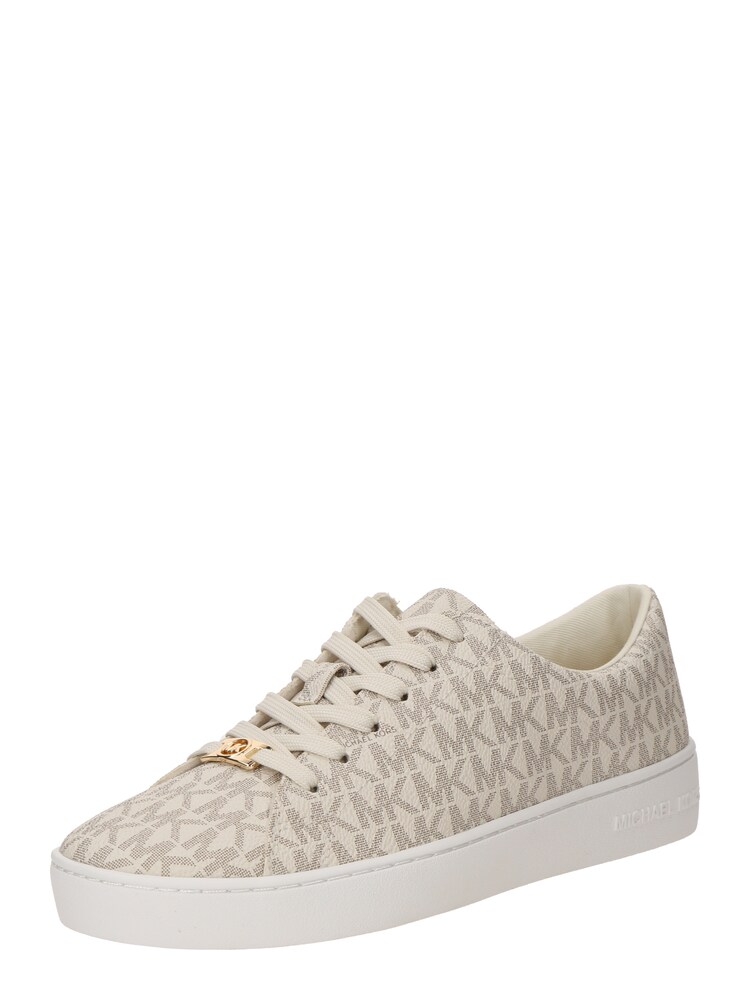 MICHAEL Michael Kors Sneaker 'KEATON' Damen Größe 41 creme / dunkelbraun