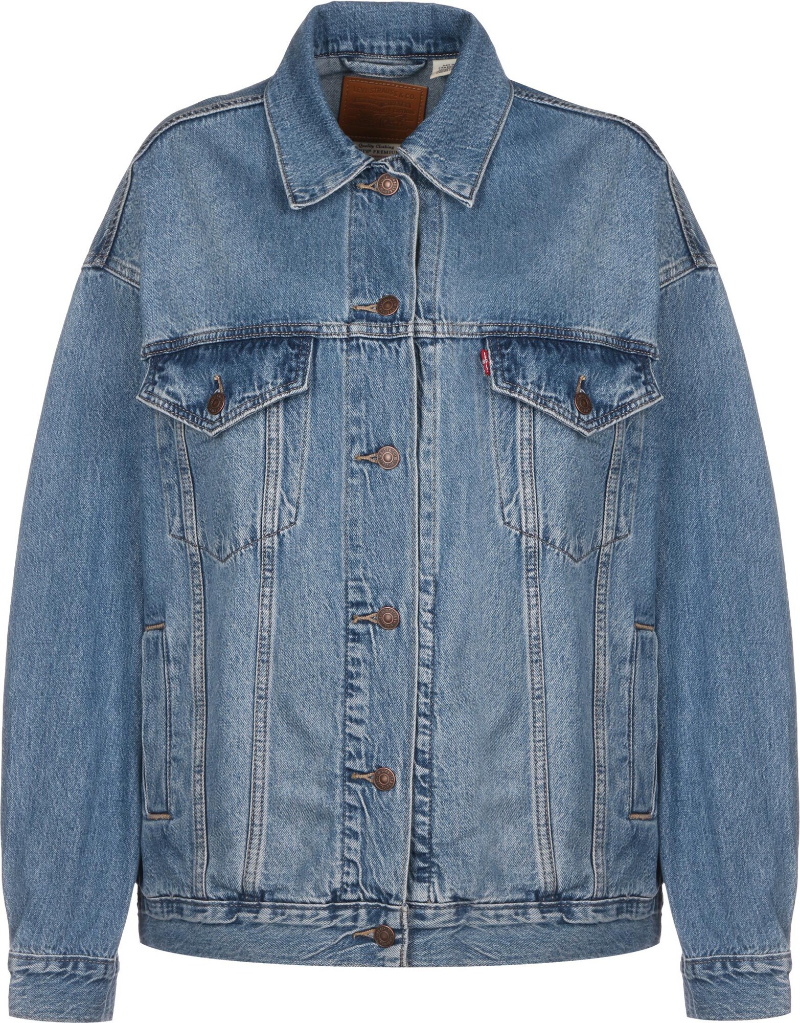 LEVI'S Prehodna jakna  moder denim