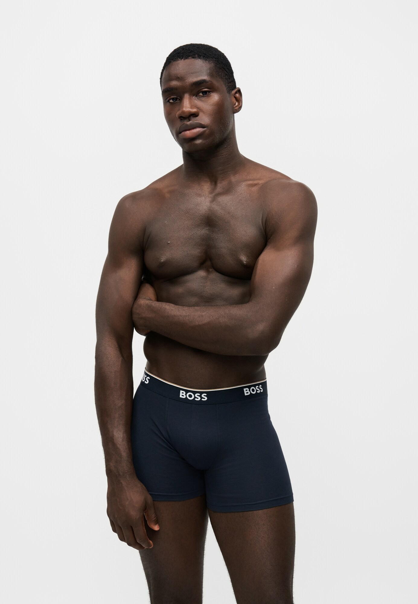 BOSS Calzoncillo boxer 'Power Des'  navy / verde oscuro / blanco – imagen 4
