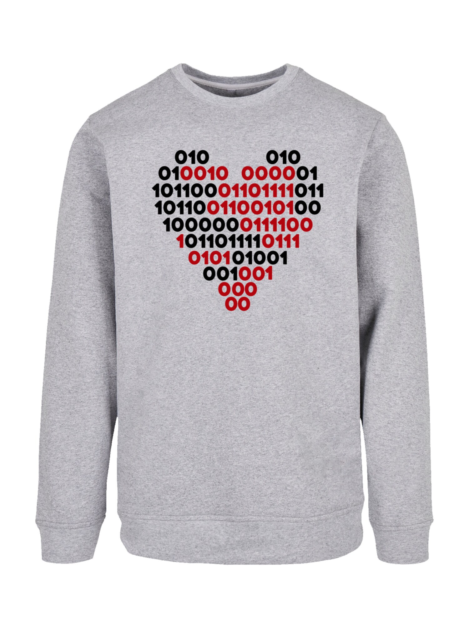 Thumbnail - F4NT4STIC Sweatshirt I Love You 01001001 Binary Code Herz Valentinstag