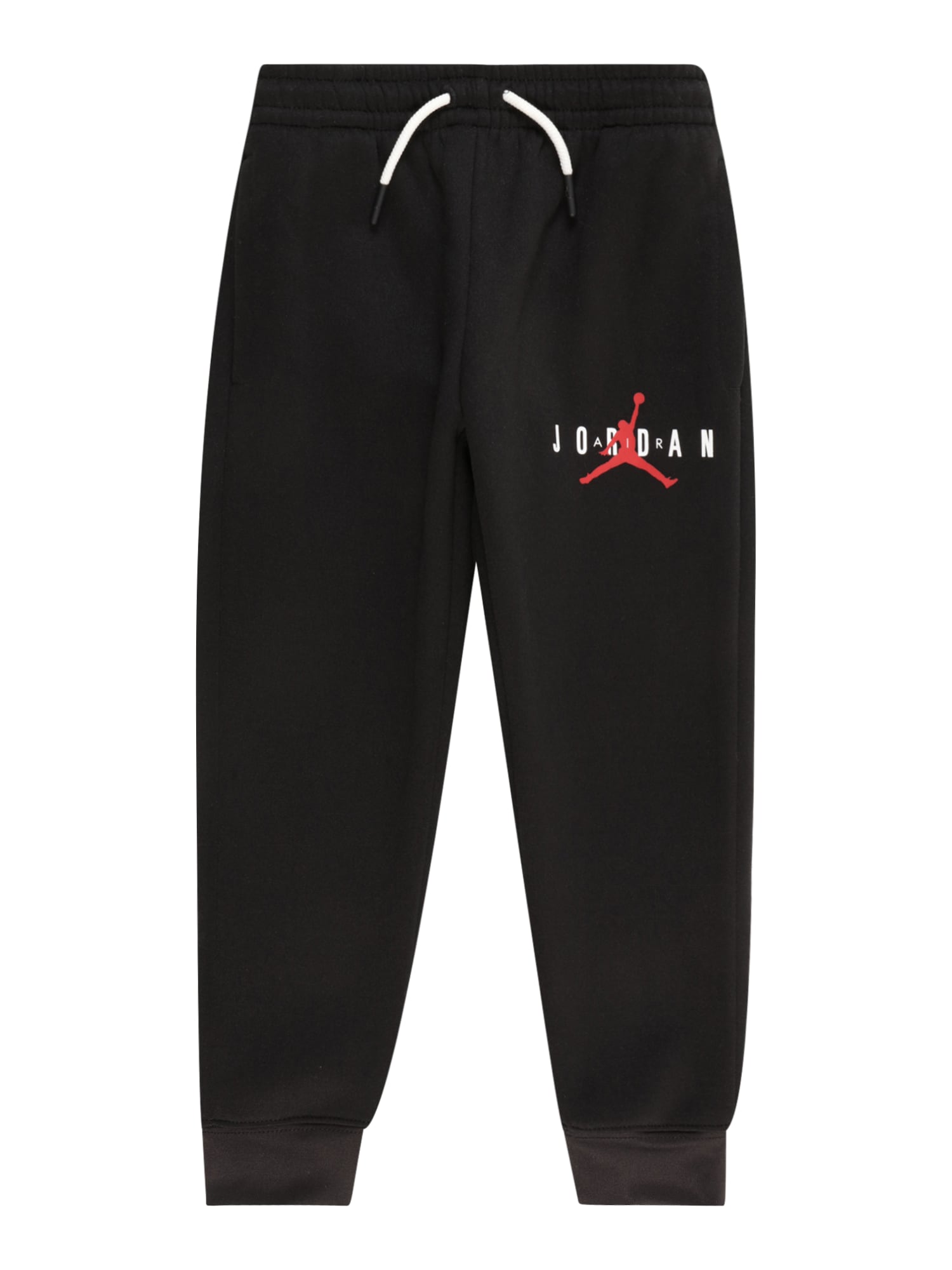Jordan Спортен панталон  червено / черно / бяло
