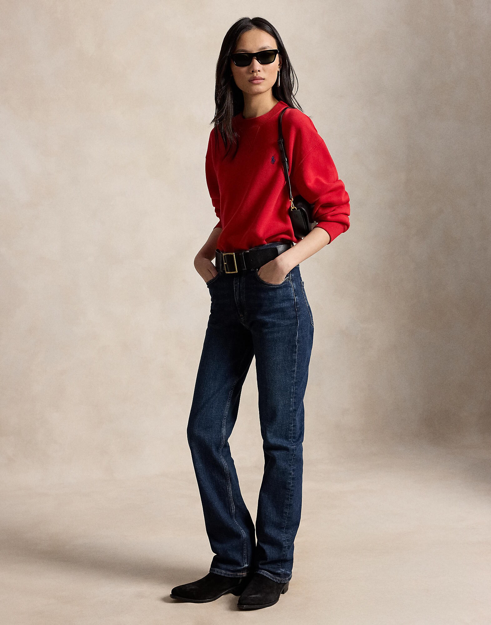 Polo Ralph Lauren Sudadera rojo – imagen 4