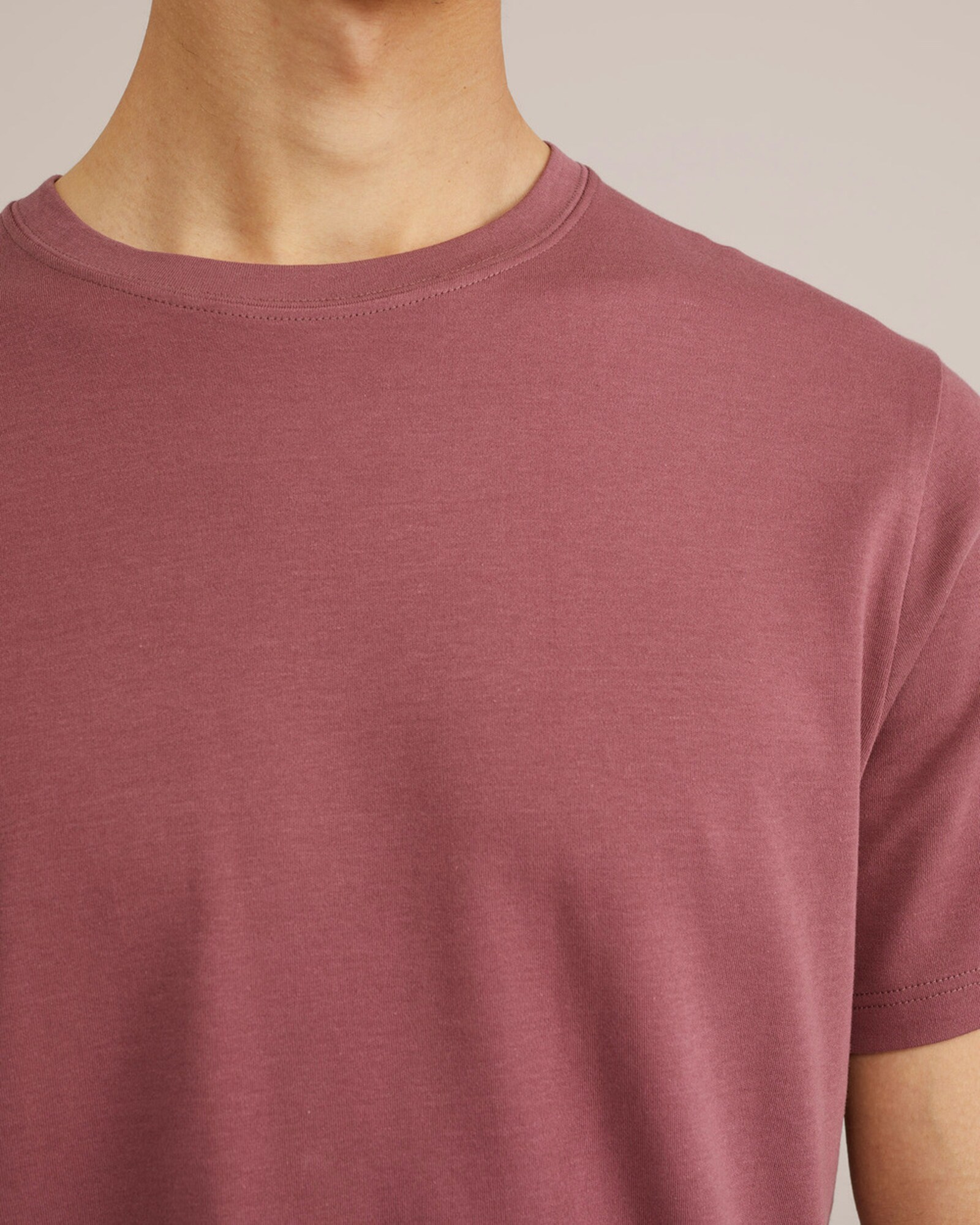 WE Fashion Tričko burgundská (obrázok 4)