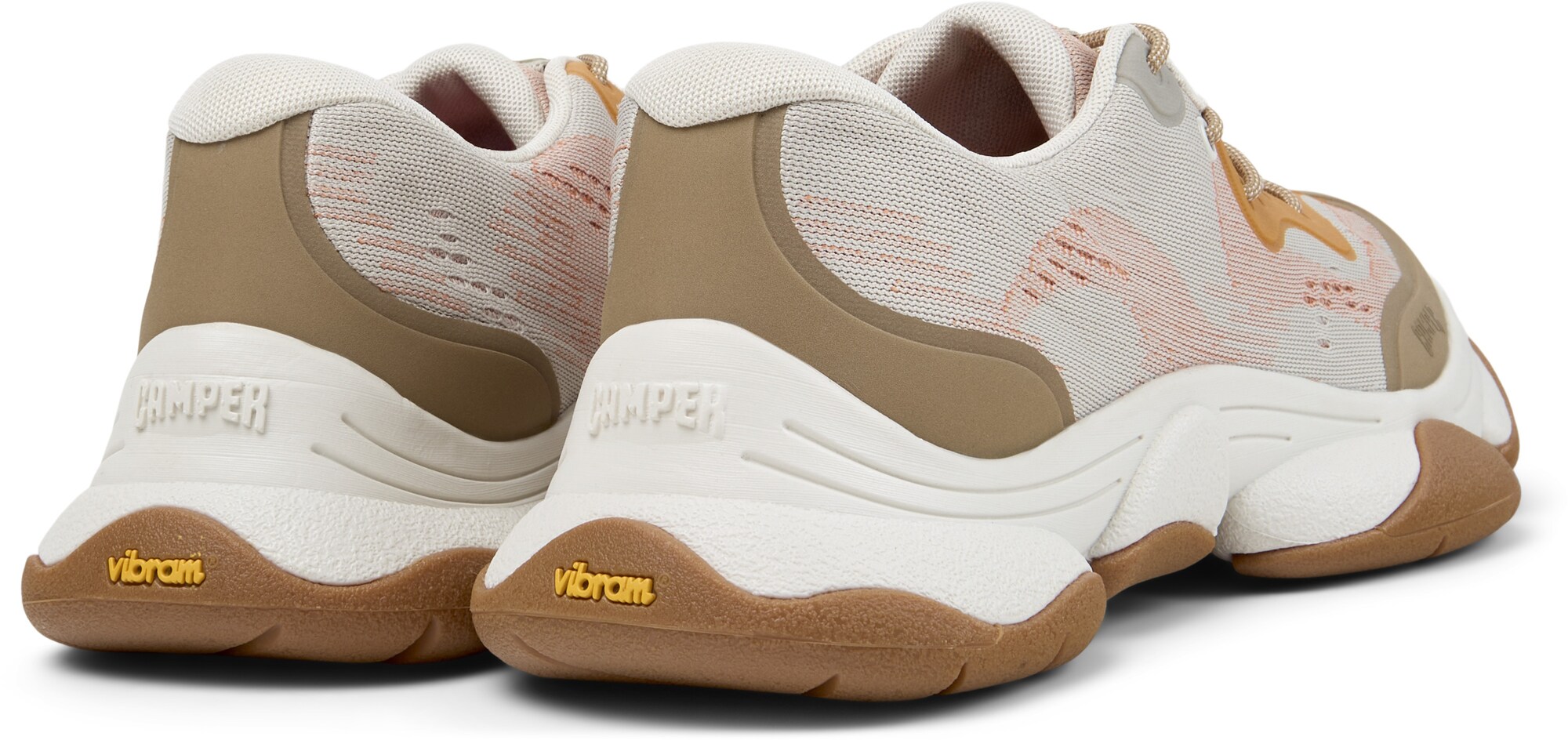CAMPER Zapatillas deportivas bajas 'Karst 2'  beige / amarillo / naranja – imagen 4