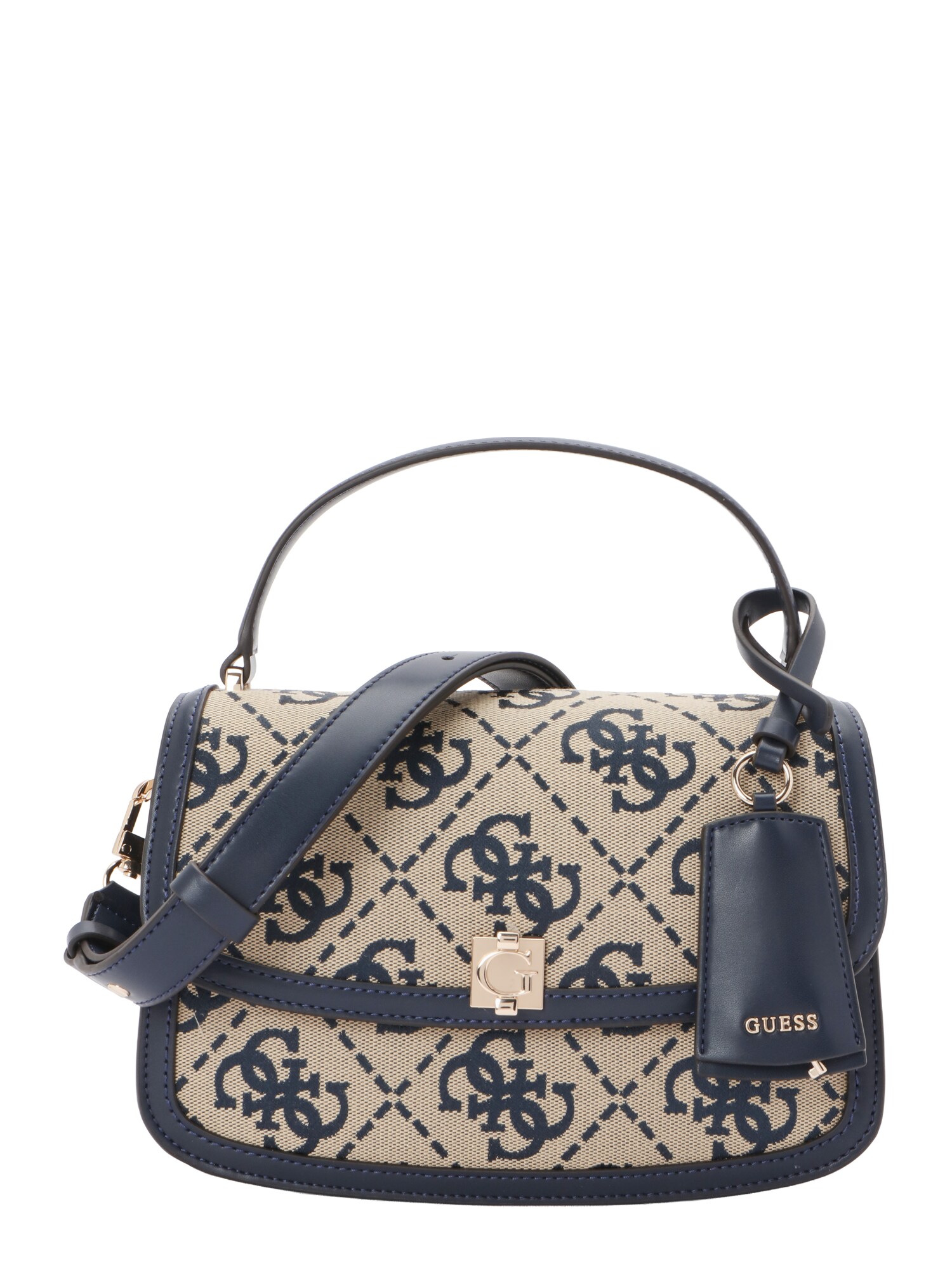 GUESS Kabelka 'Audrey'  krémová / indigo