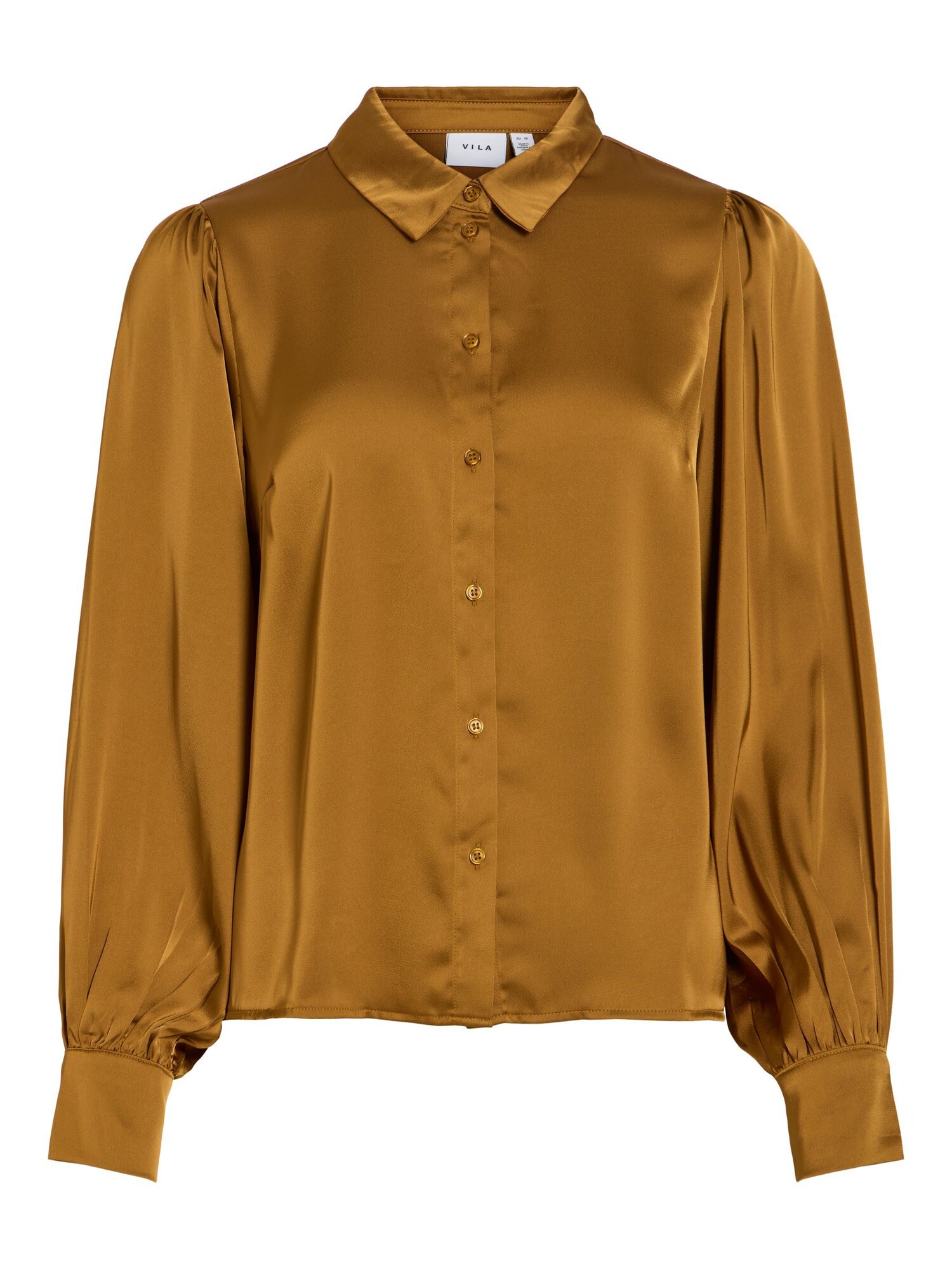 VILA Blusa 'VIEnna Ravenna'  sepia