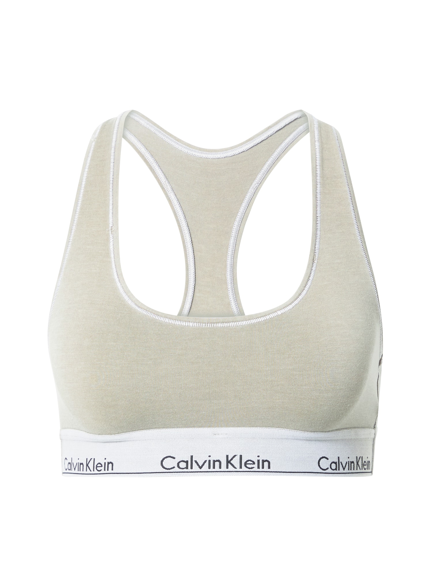 Calvin Klein Underwear Сутиен  каки / черно / мръсно бяло