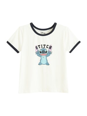 COOL CLUB by SMYK Camiseta 'LILO&STITCH'  azul / negro / blanco