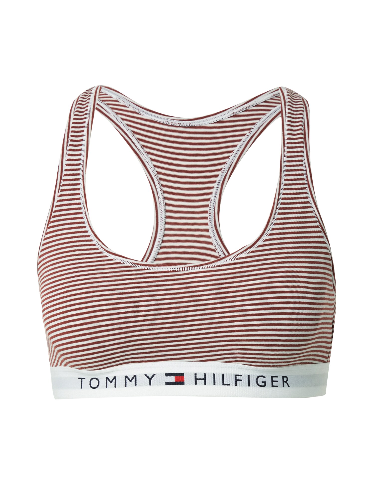 Tommy Hilfiger Underwear Podprsenka  námornícka modrá / hnedá / červená / biela