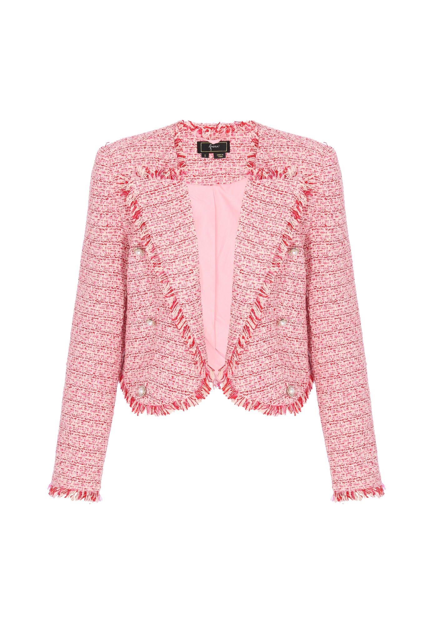faina Blazer  rosa / rojo vivo