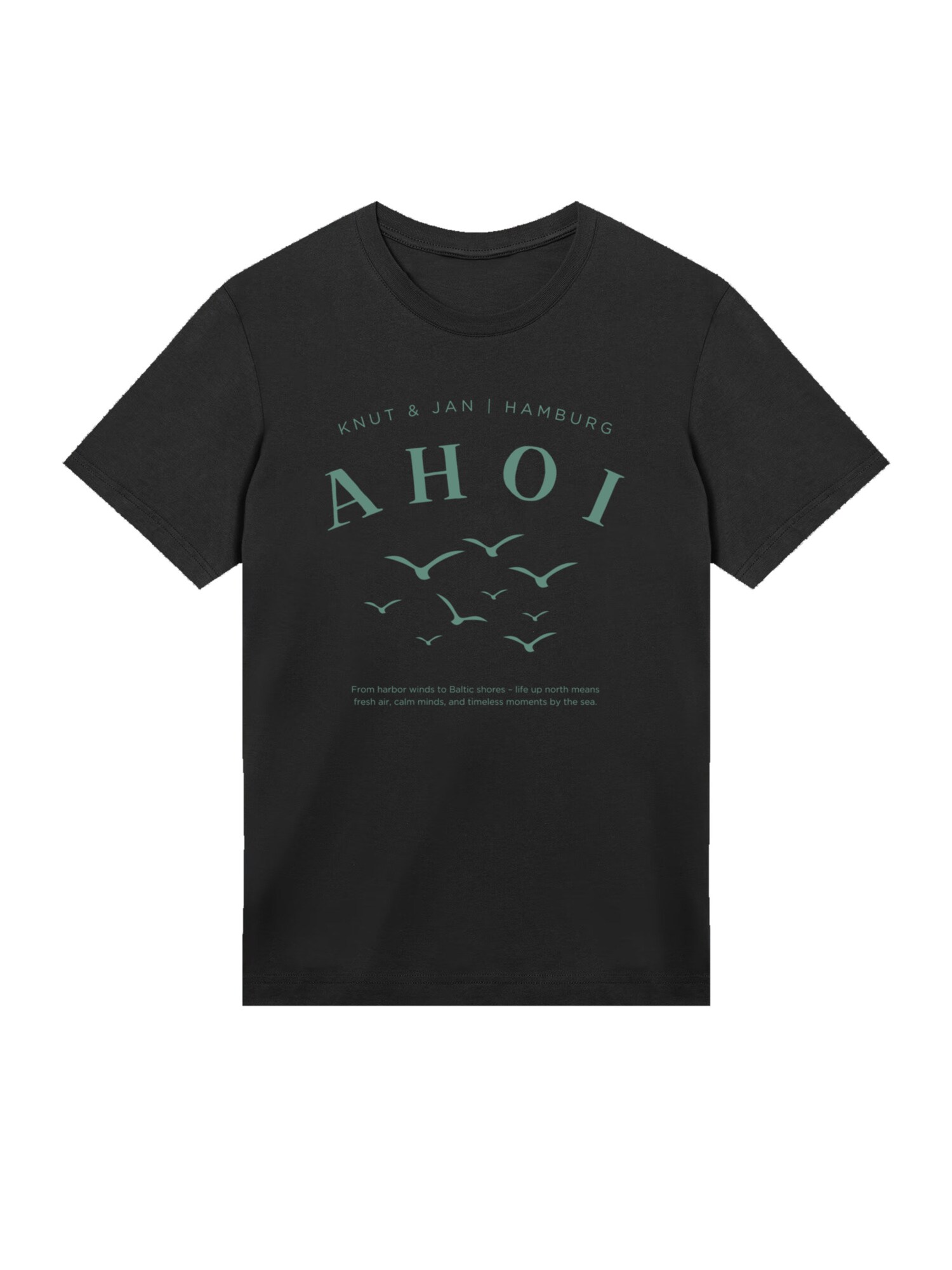 Thumbnail - F4NT4STIC T-Shirt Ahoi Möwe Knut und Jan