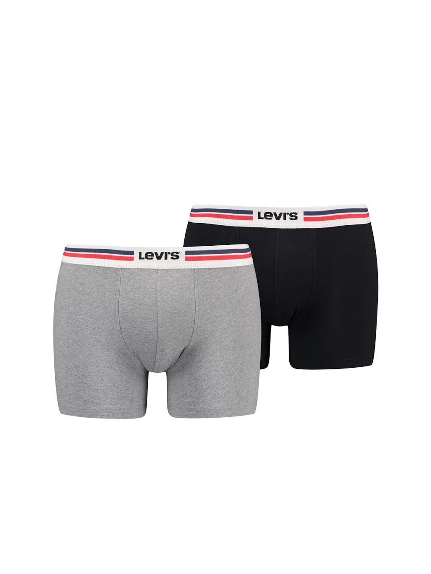 LEVIS ® Boxeri  gri amestecat / roșu / negru / alb