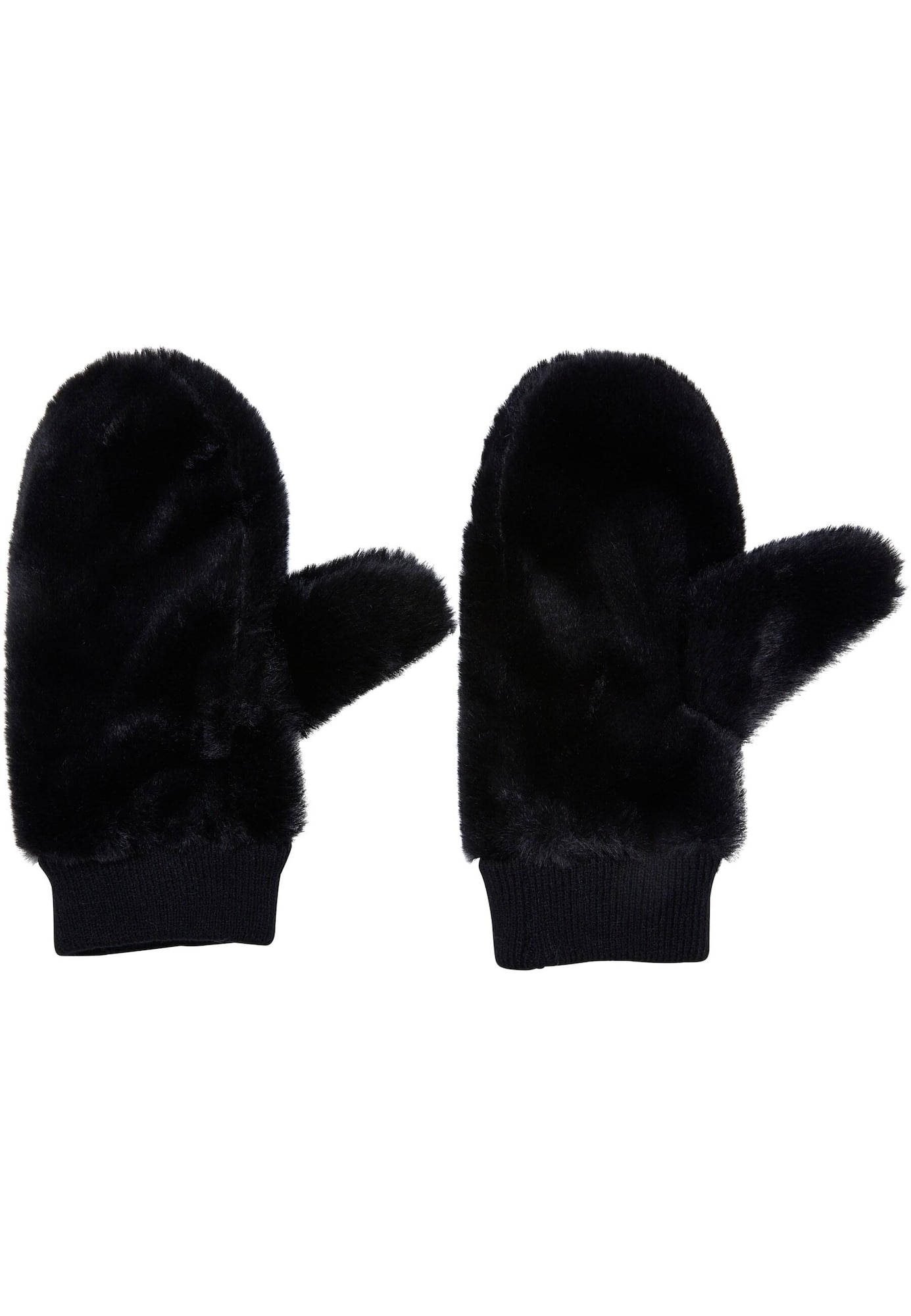 Urban Classics Mănuși fără degete  negru