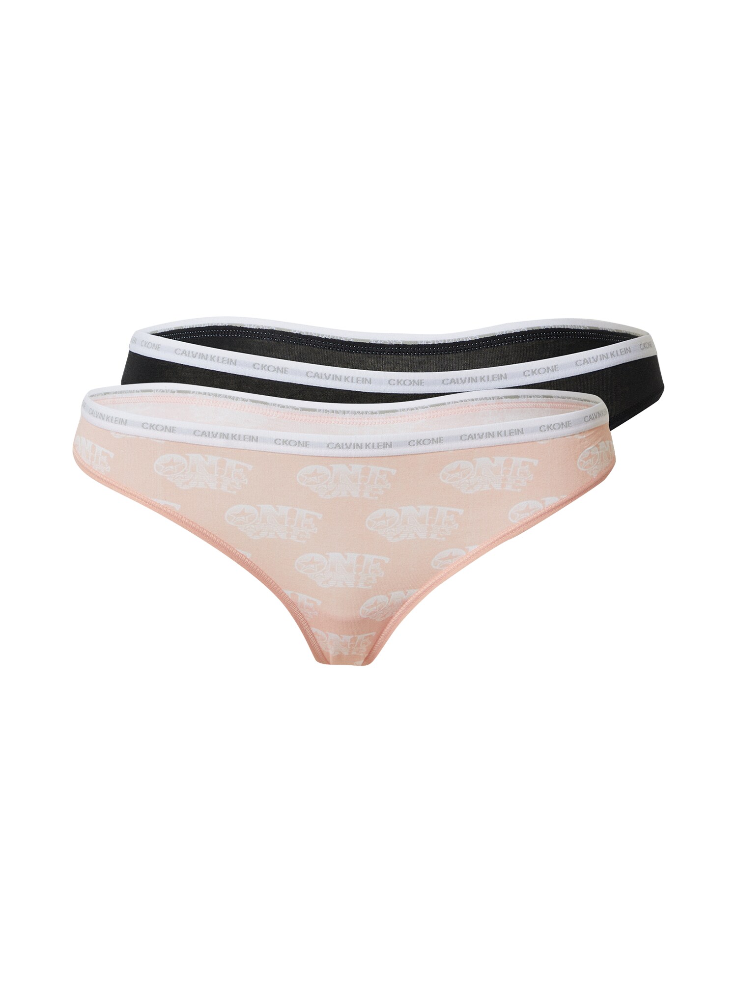 Calvin Klein Underwear Siaurikės  rožinė / juoda / balta
