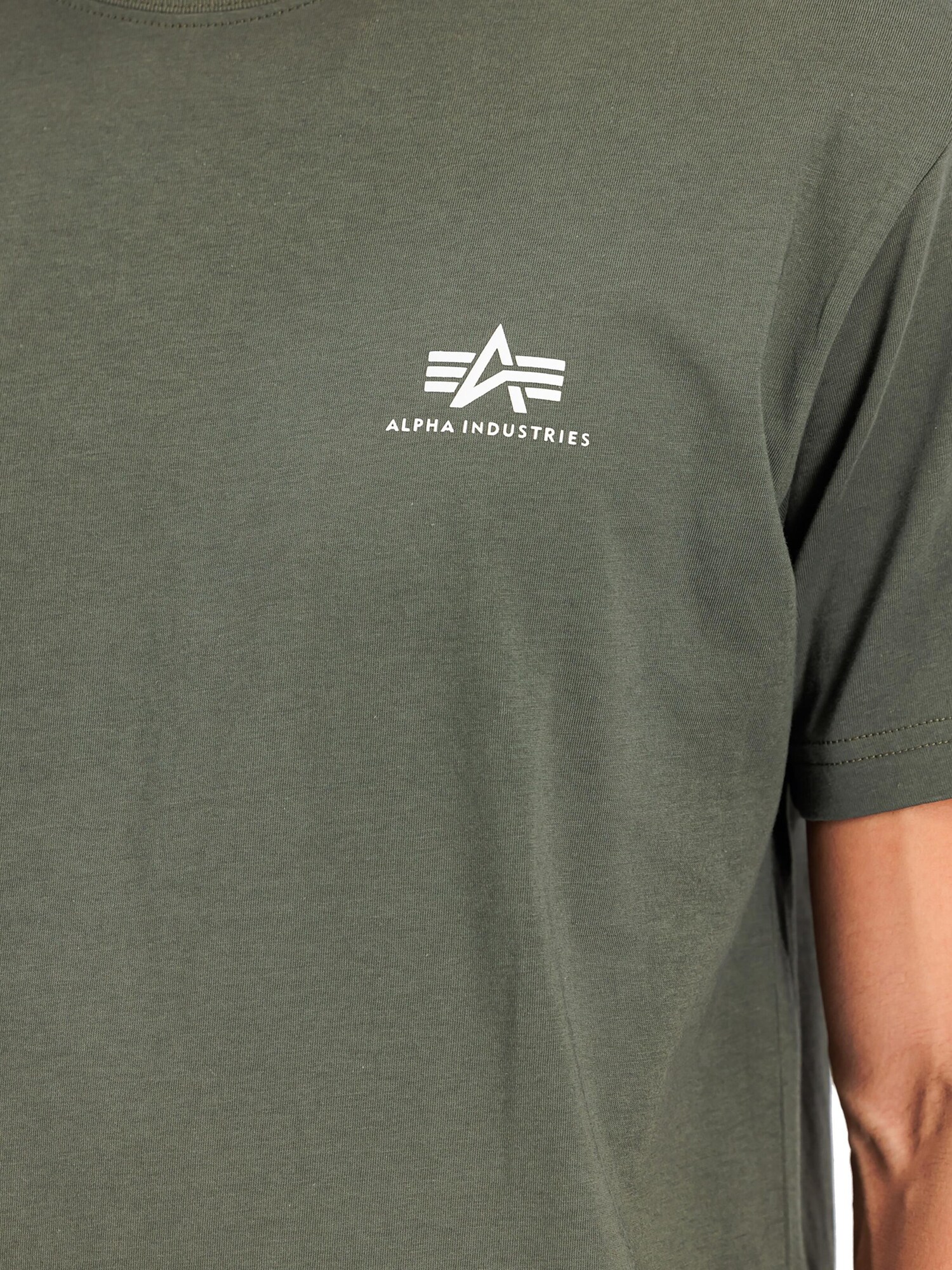 ALPHA INDUSTRIES Camiseta verde oscuro – imagen 7