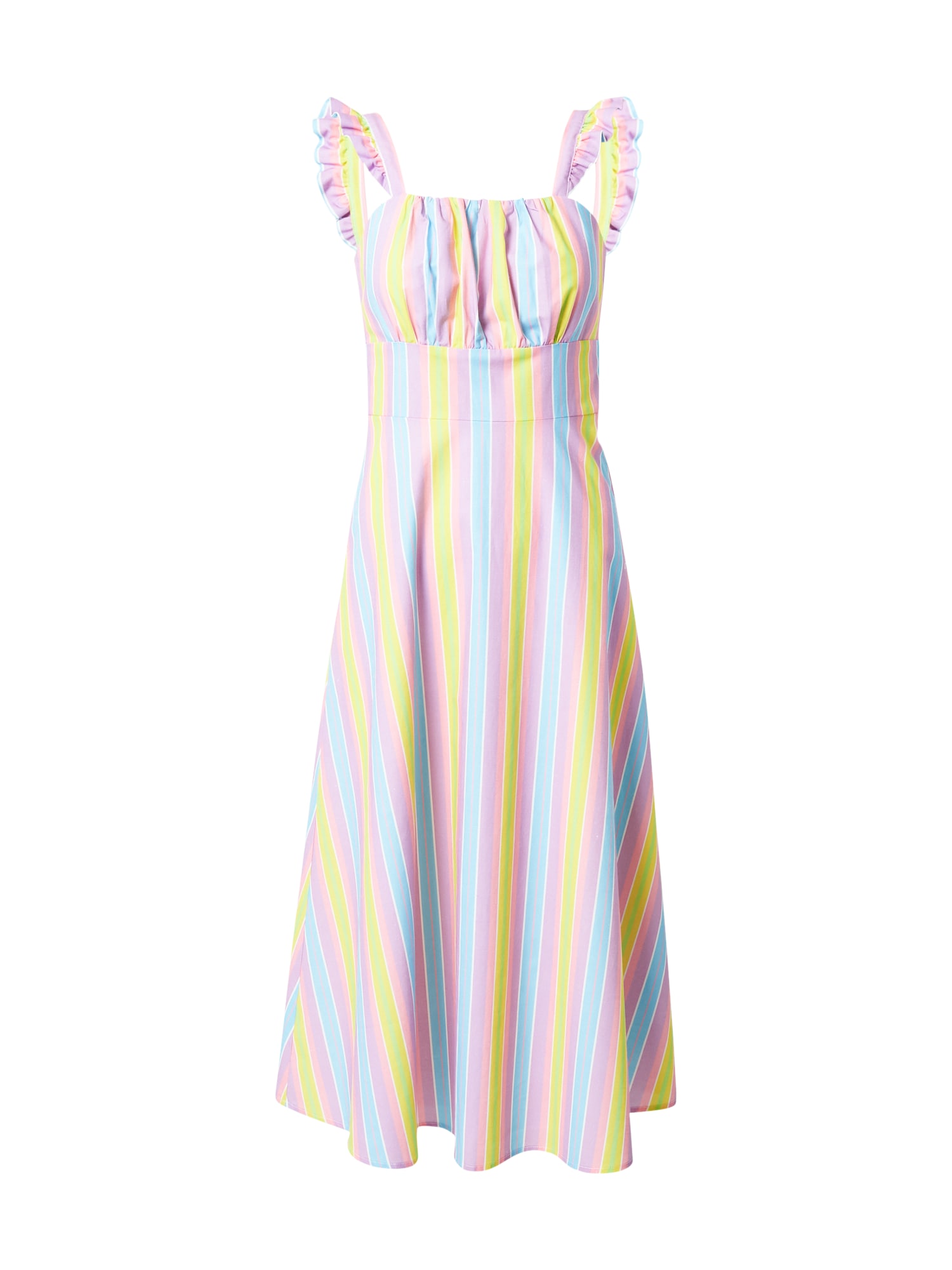 Olivia Rubin Vasarinė suknelė 'MAE' rožinė / mėlyna / purpurinė / geltona / balta