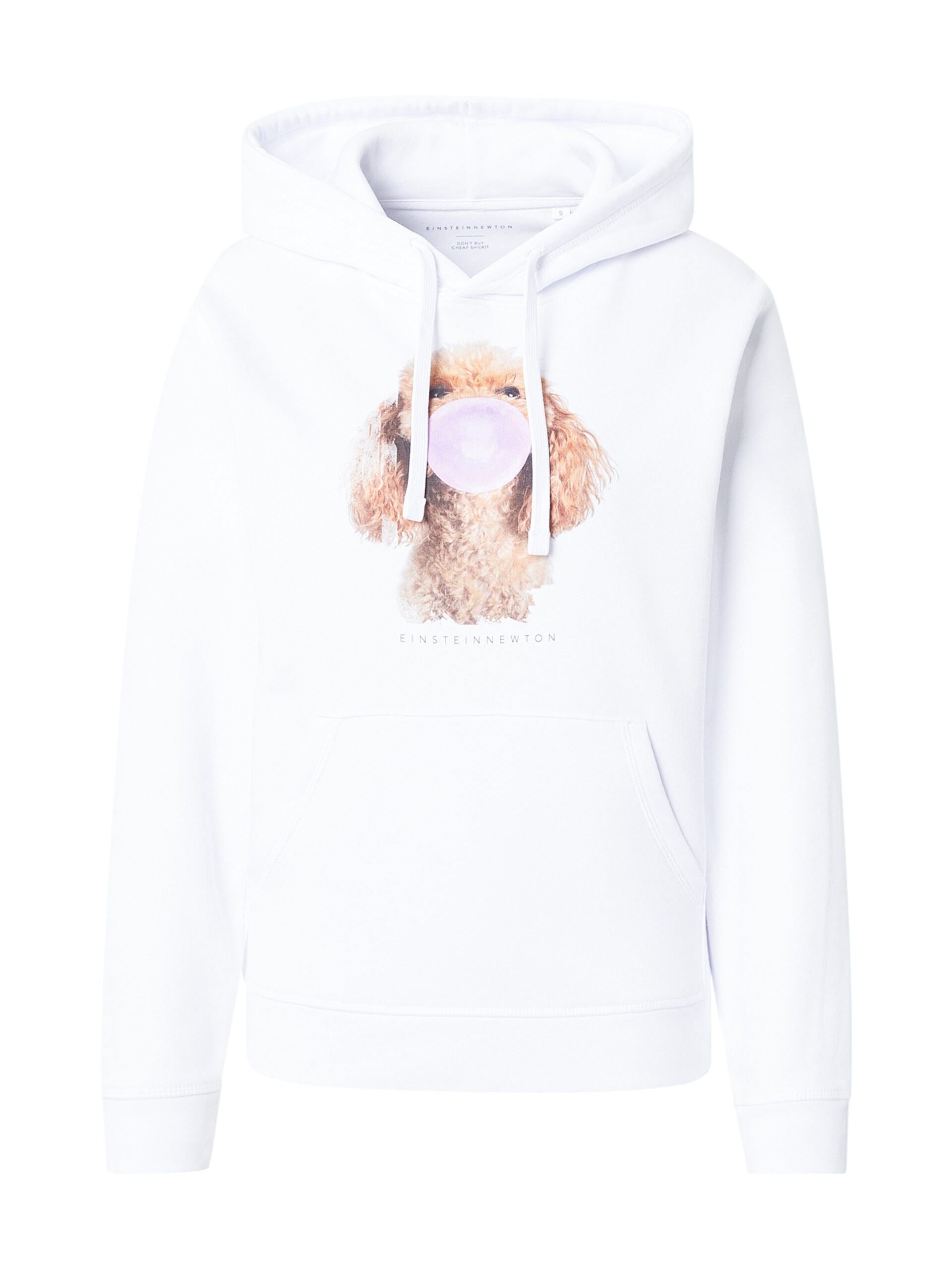 EINSTEIN & NEWTON Sweatshirt 'Bubble Poodle' brun / rosa dam