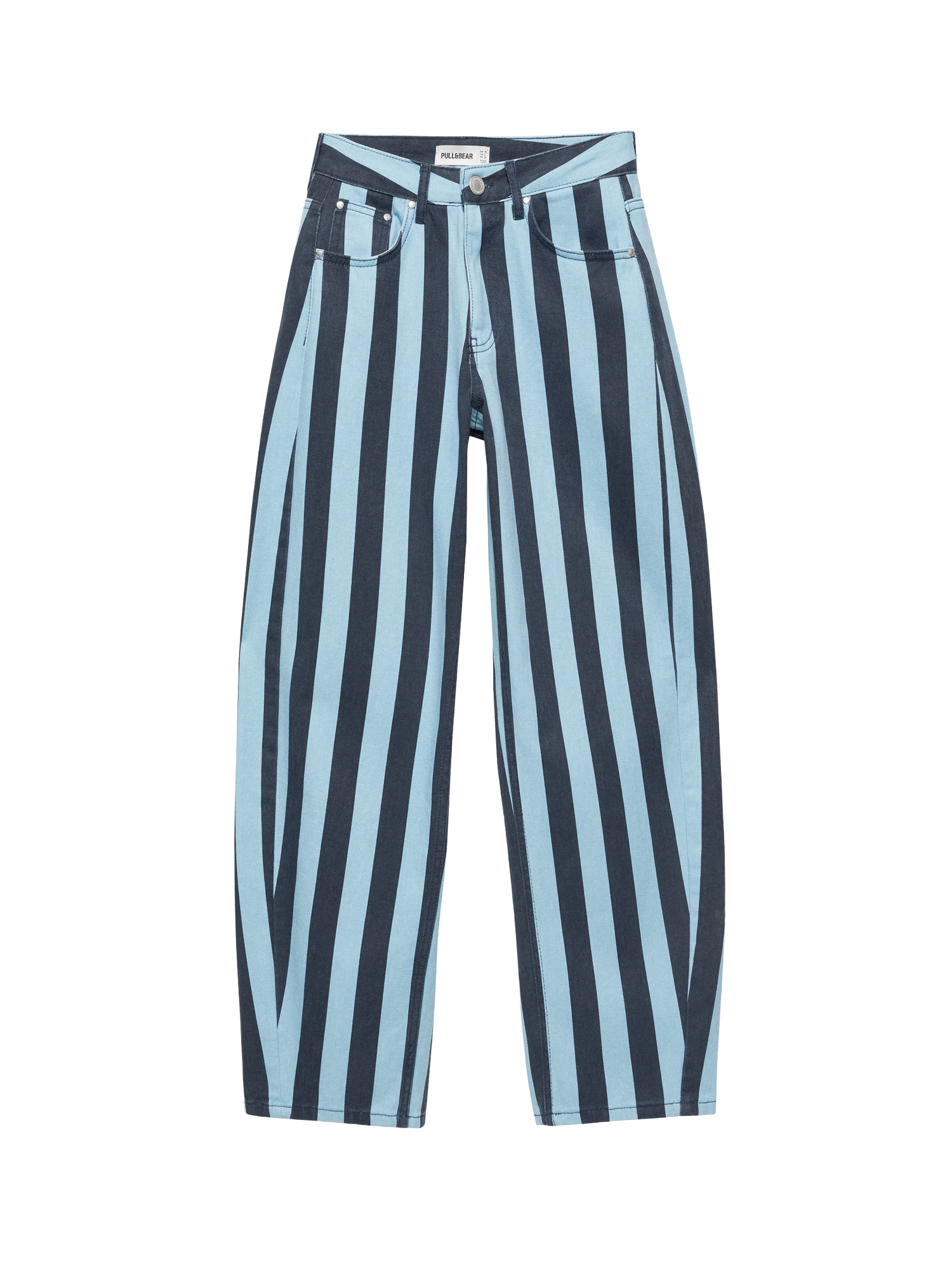 Pull&Bear Jeans bleumarin / albastru deschis