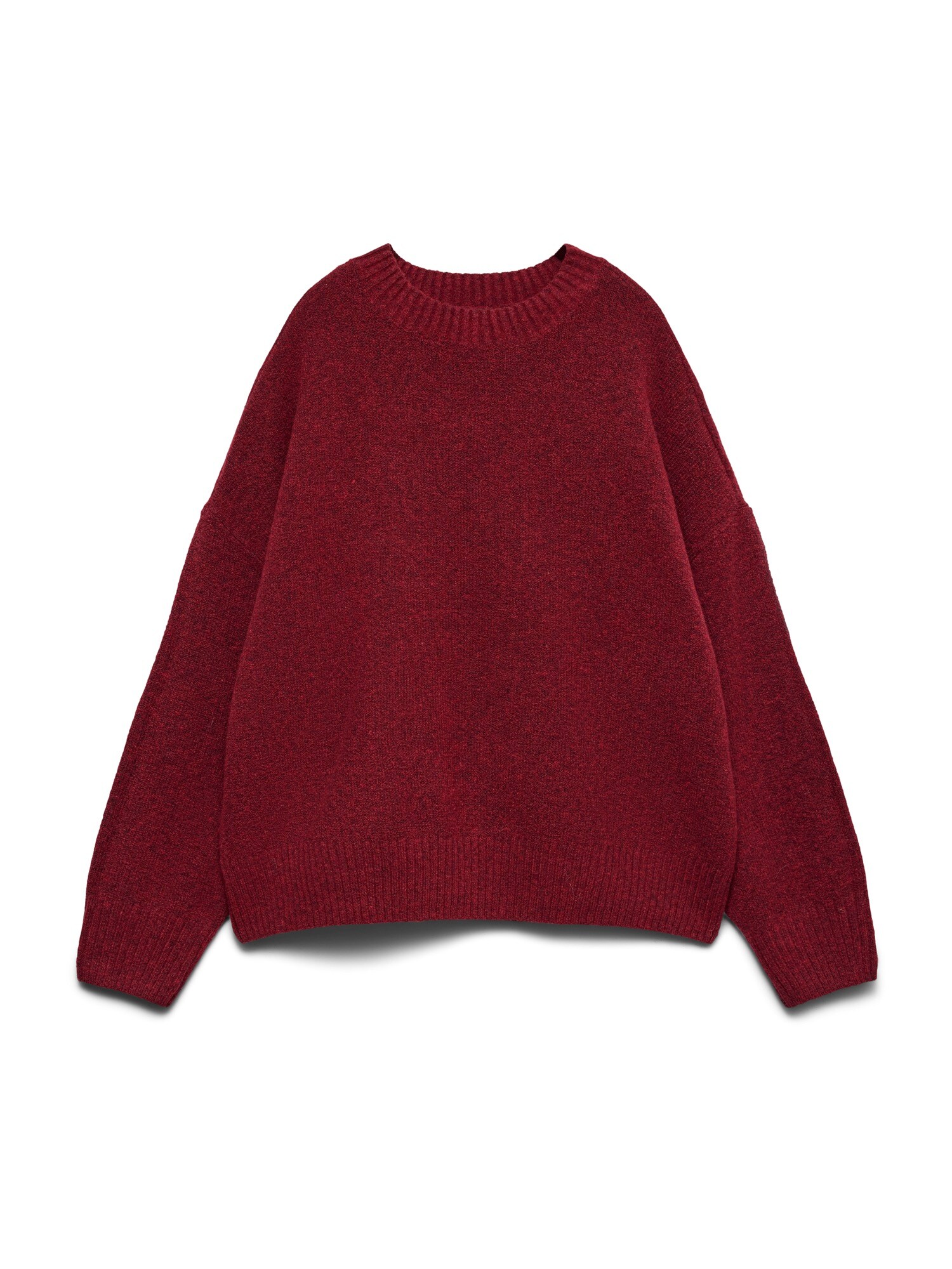 VERO MODA Pulover VMBoom roșu carmin
