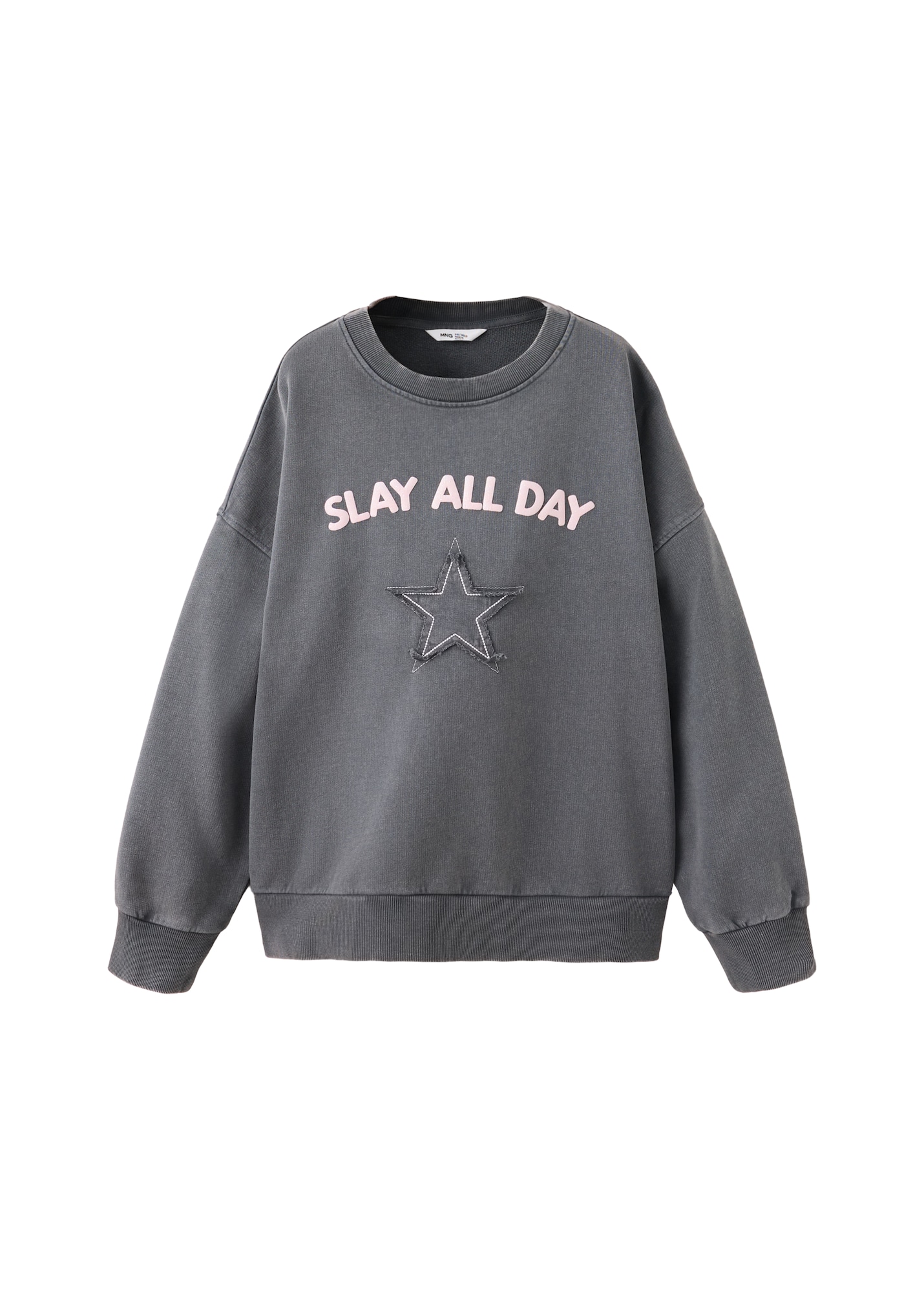 MANGO KIDS Bluză de molton Slay gri