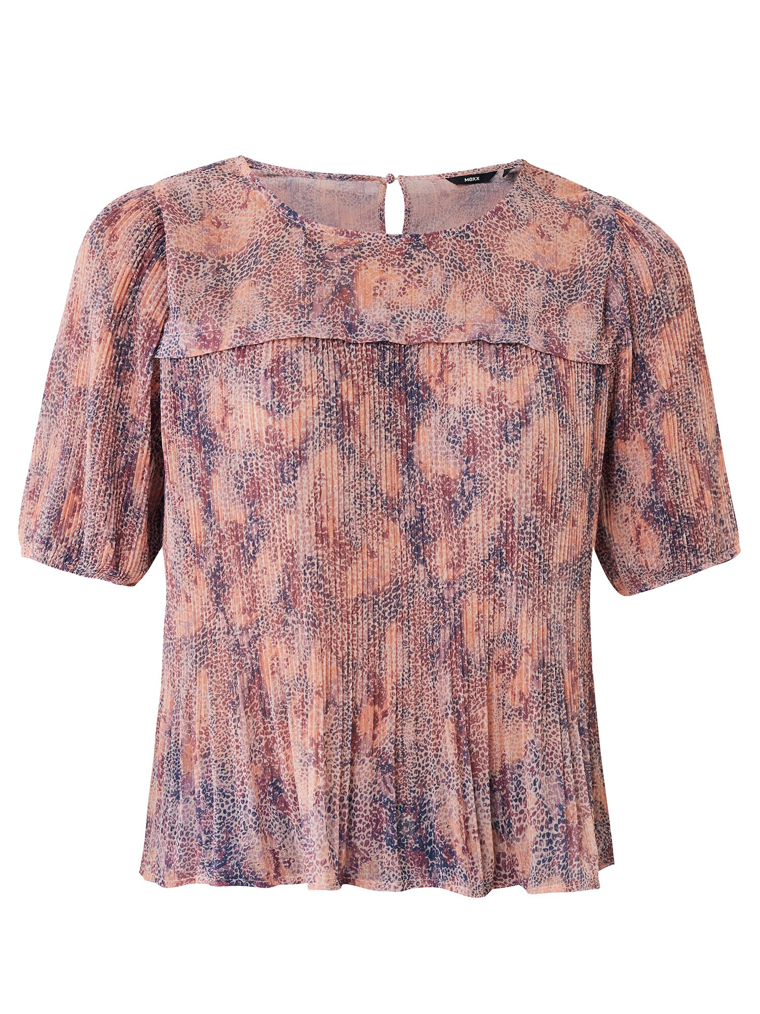 MEXX Bluză  bleumarin / rosé / roșu burgundy