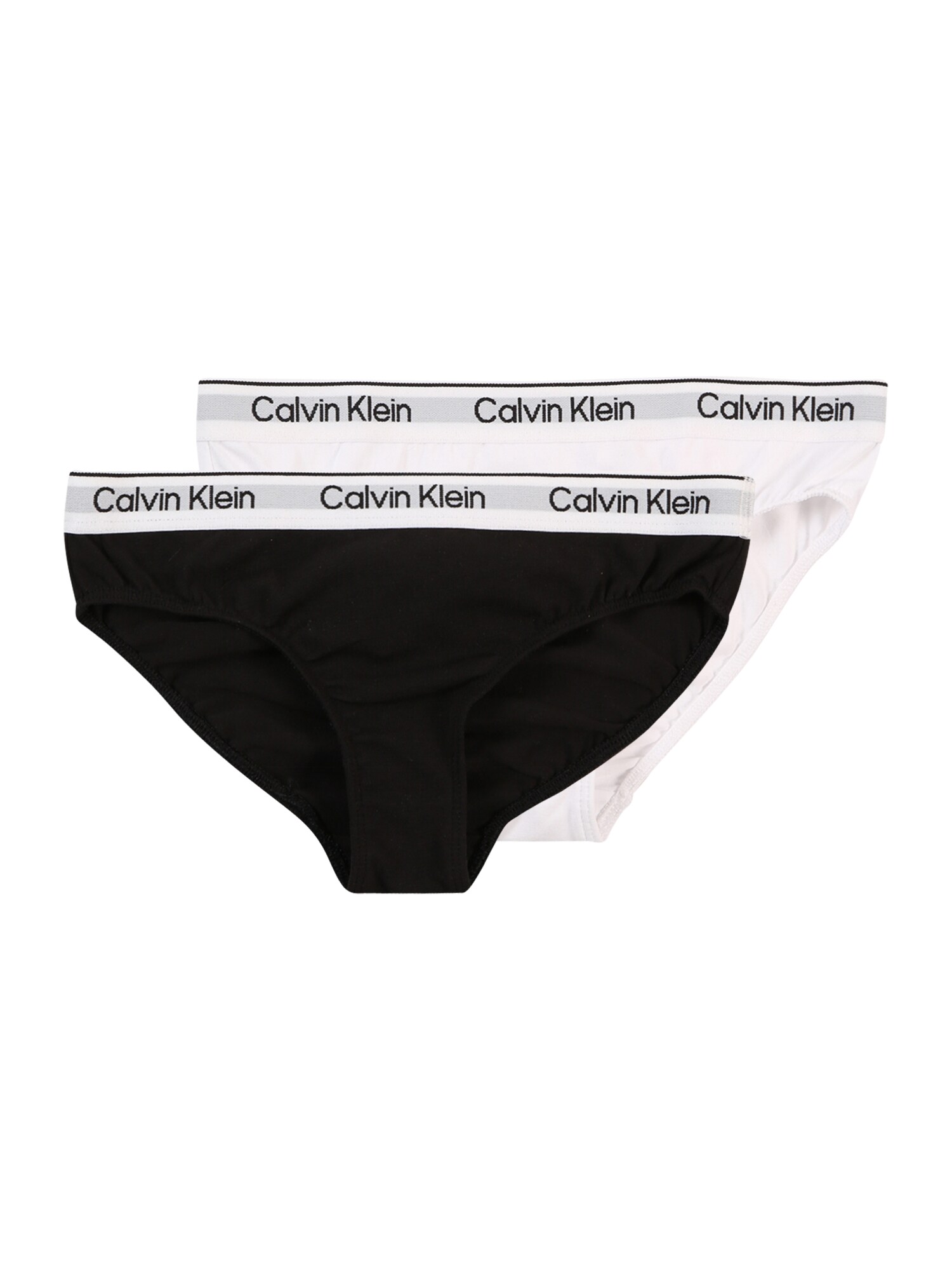 Calvin Klein Jeans Nohavičky  čierna / biela