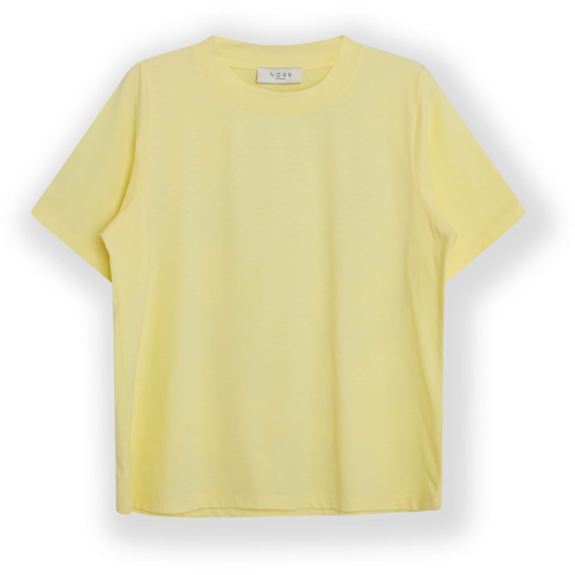 NORR Marškinėliai 'Payton' šviesiai geltona