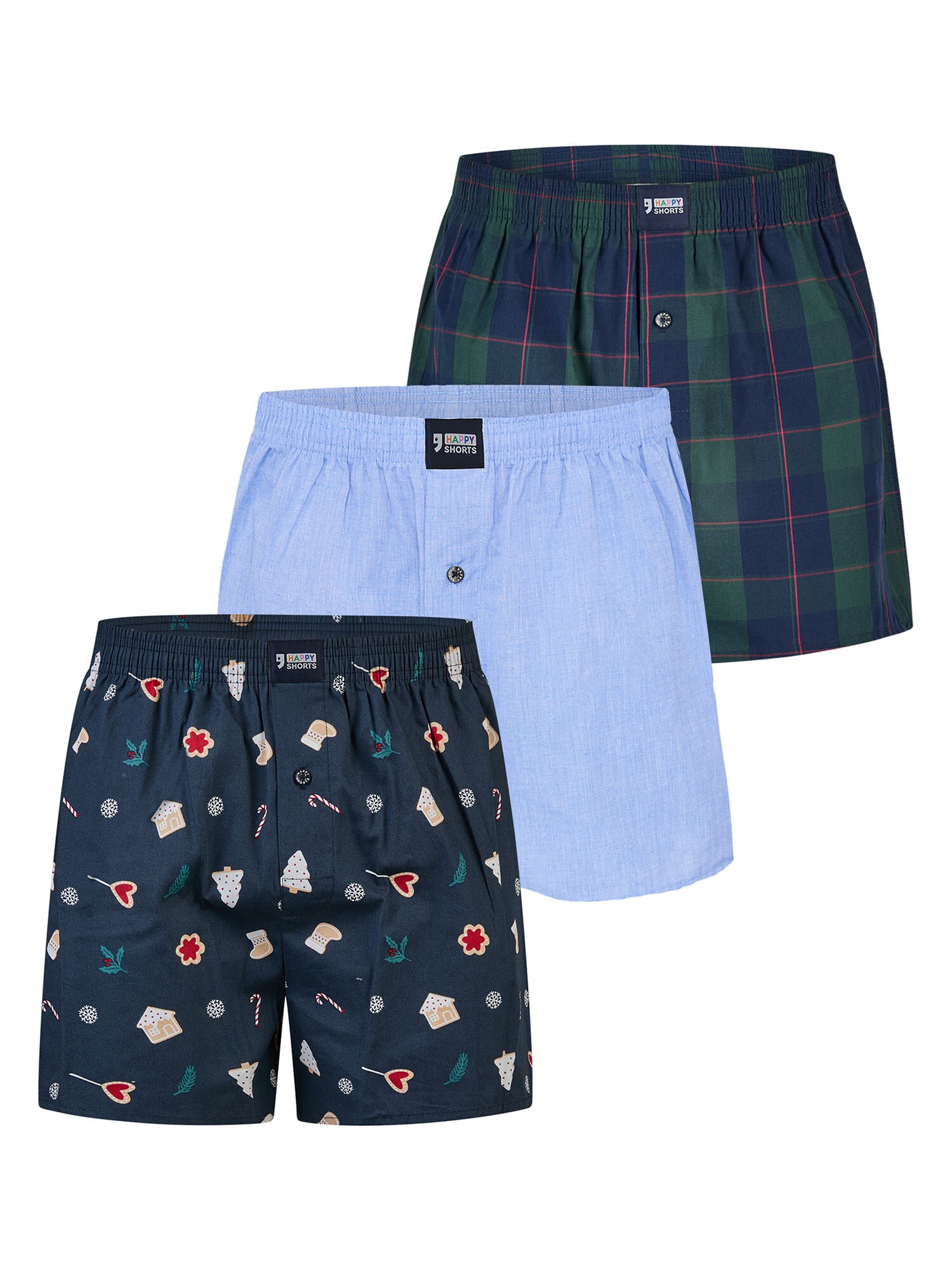 Happy Shorts Boxershorts Christmas