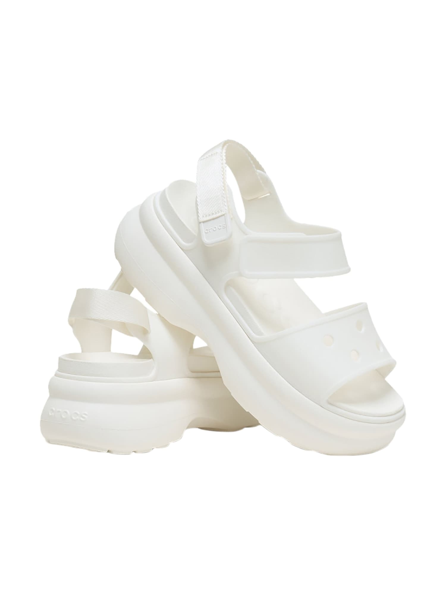 Crocs Sandalias 'Sandalen mit Klettverschluss „Soho y Strap“'  blanco – imagen 3