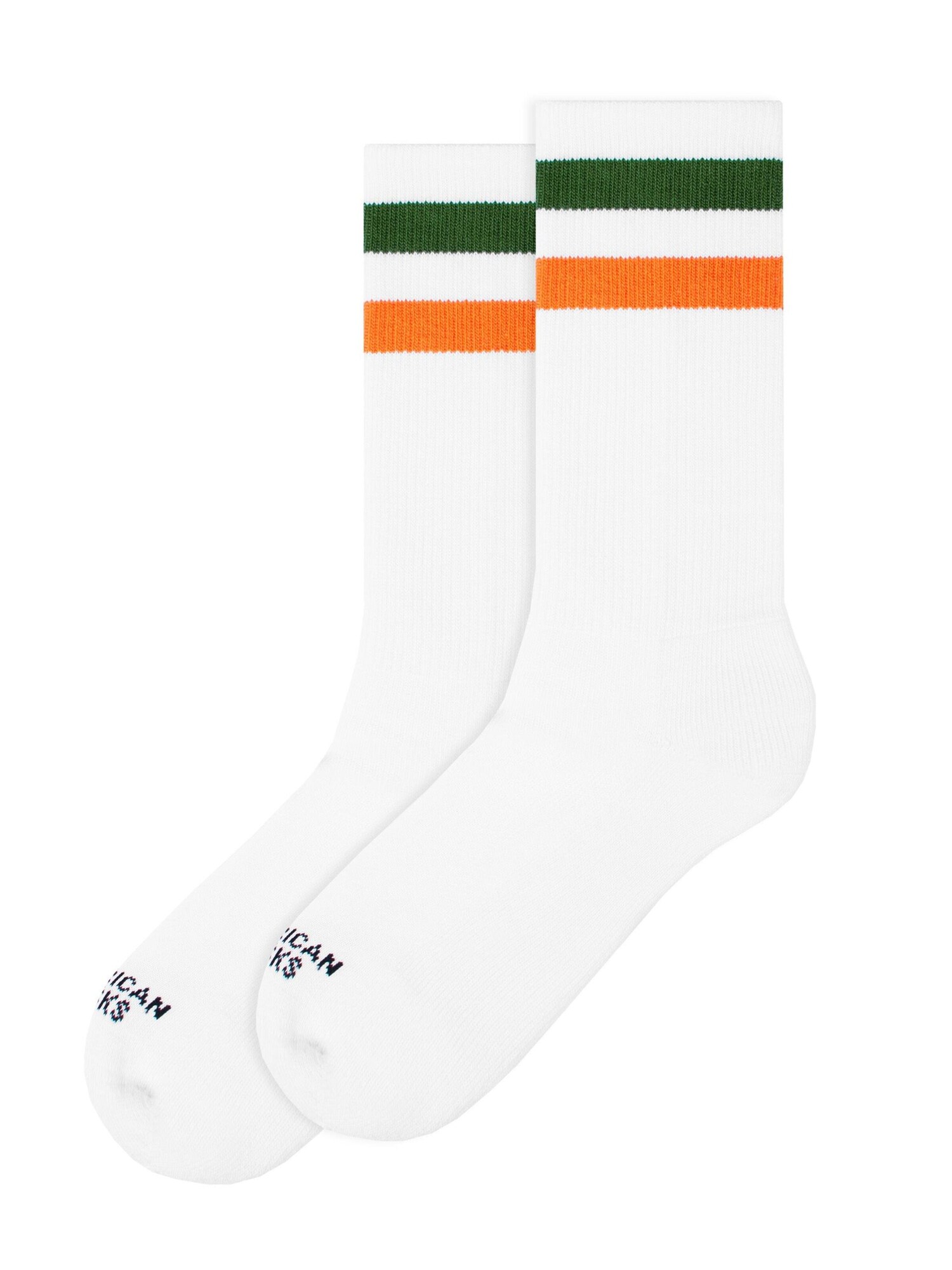 American Socks Calcetines 'Dirtbag - Mid High'  blanco