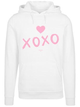 F4NT4STIC Sweatshirt ‘Valentinstag ‘ Pink / Wit