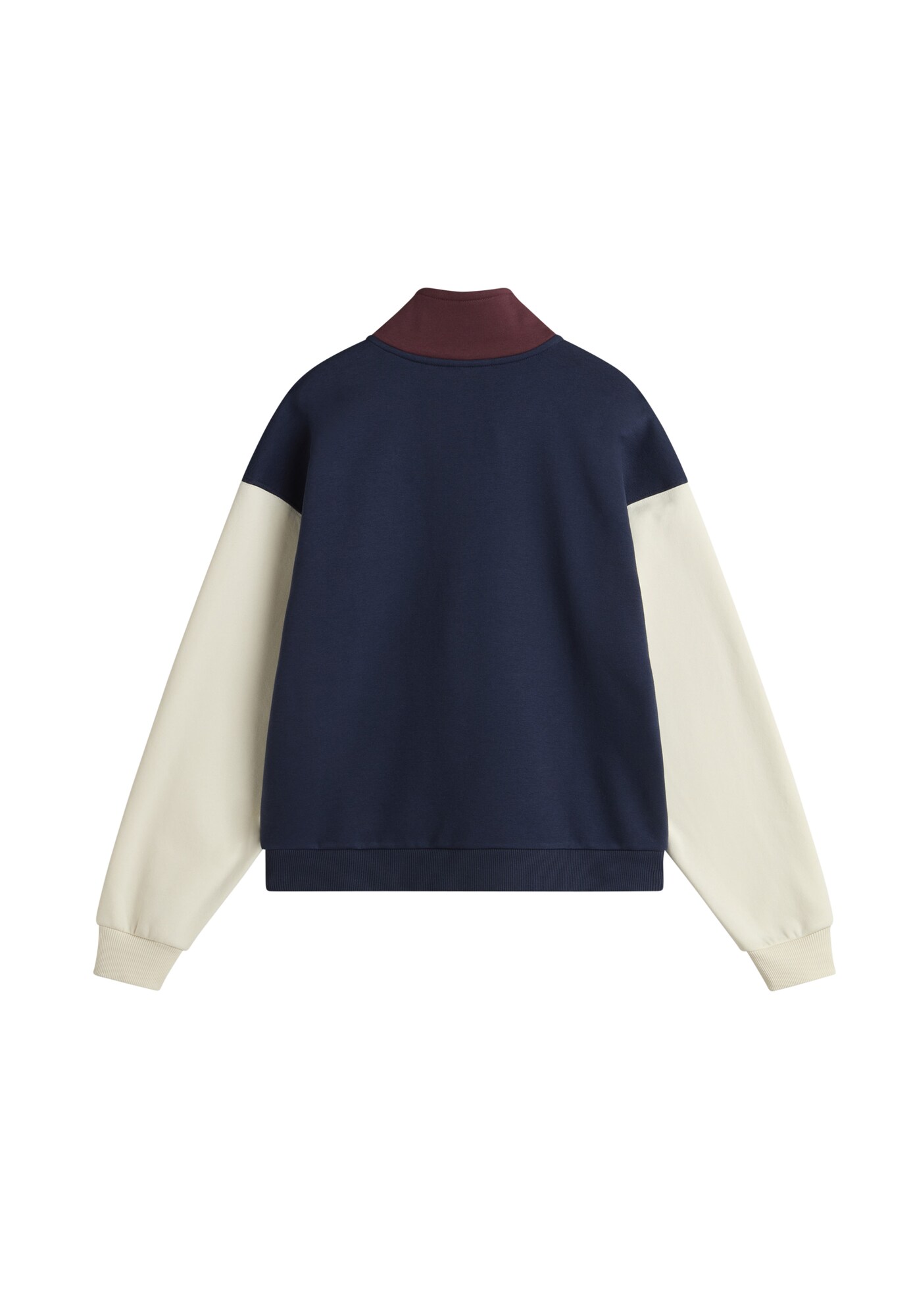 VANS Tréning póló  ekrü / tengerészkék / burgundi vörös termék 2. képe