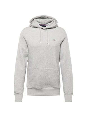 Gant Sweatshirt Grijs gemêleerd