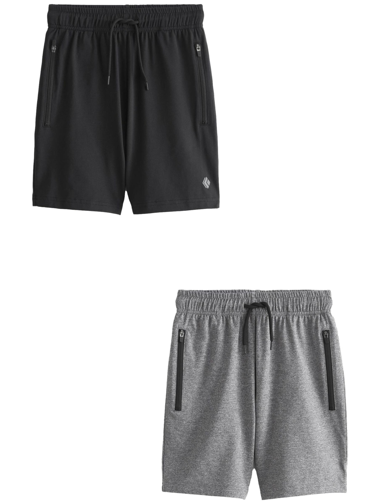 Next Pantaloni  gri amestecat / negru
