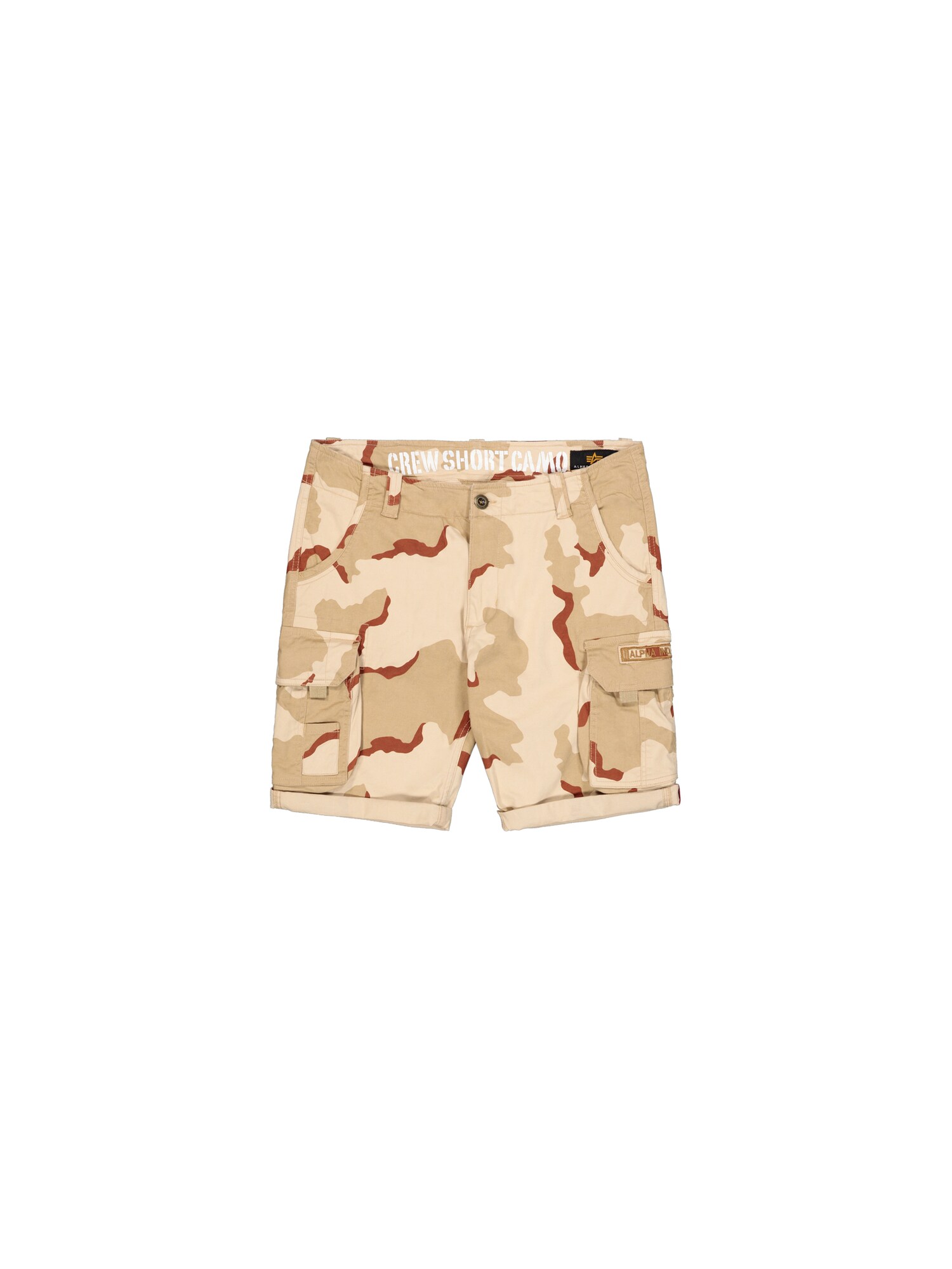 ALPHA INDUSTRIES Tehničke hlače  boja devine dlake (camel) / svijetlobež / hrđavo smeđa