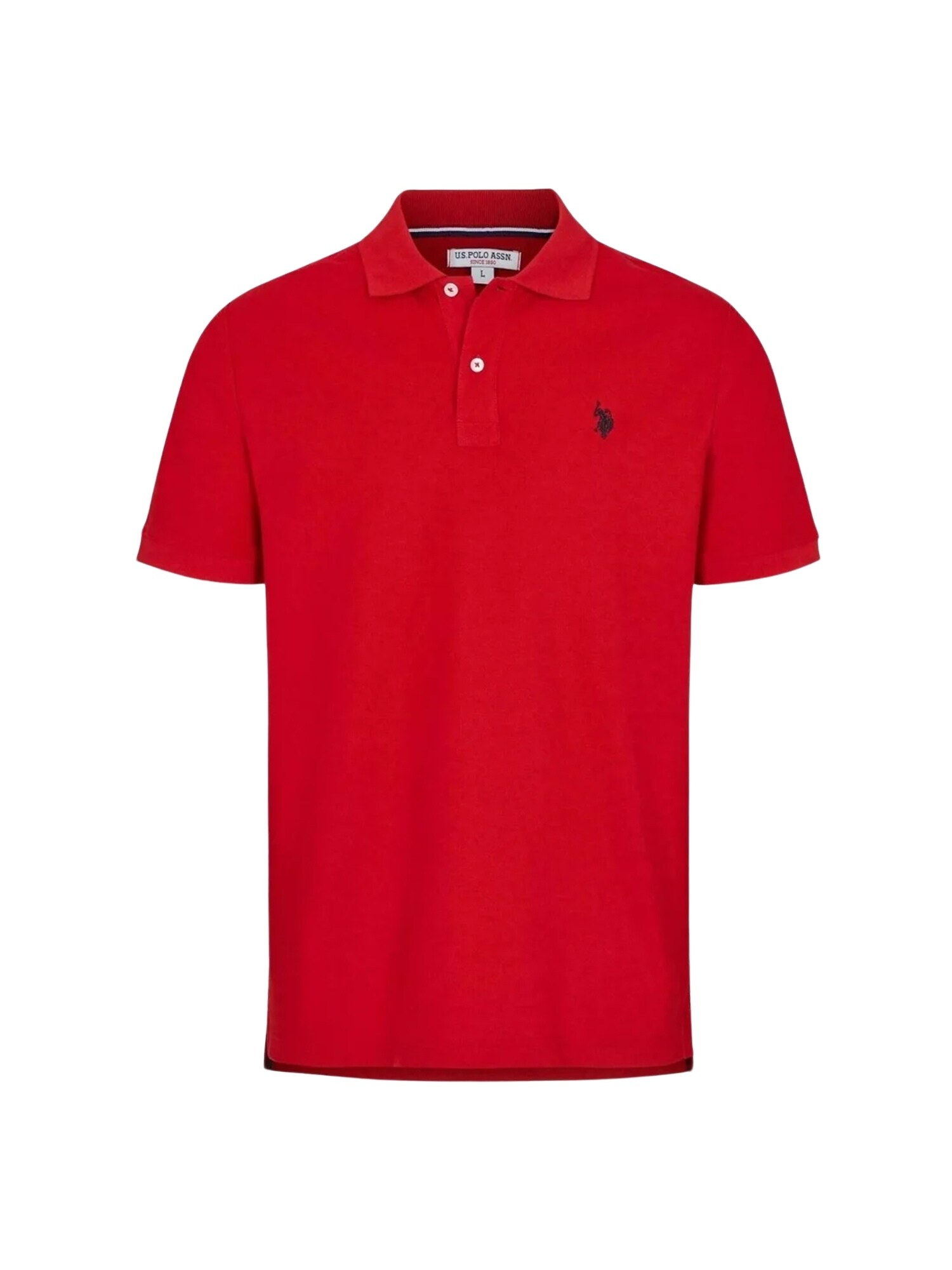 U.S. POLO ASSN. Cămașă UMALFRED albastru marin / sângeriu